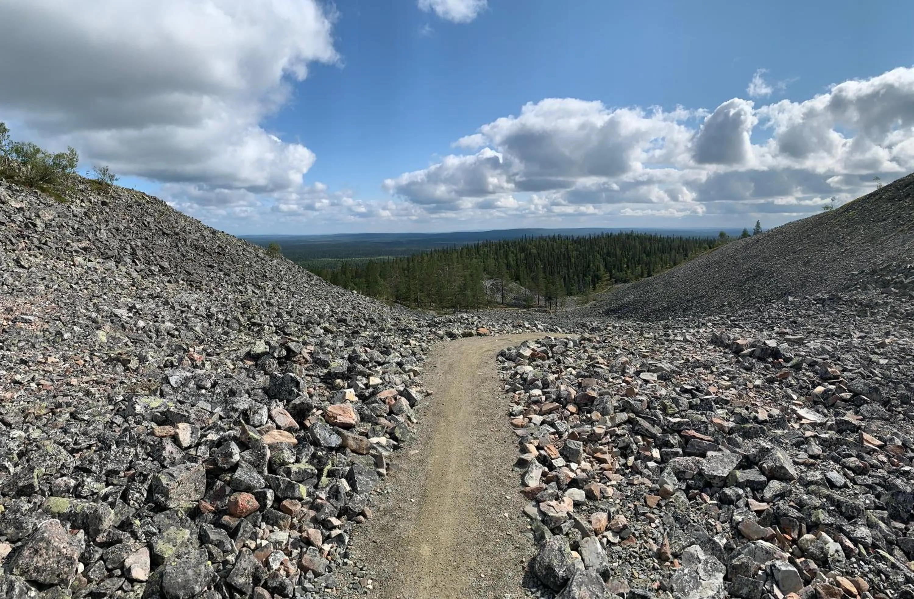 Mountain view in Starflower of Ylläs