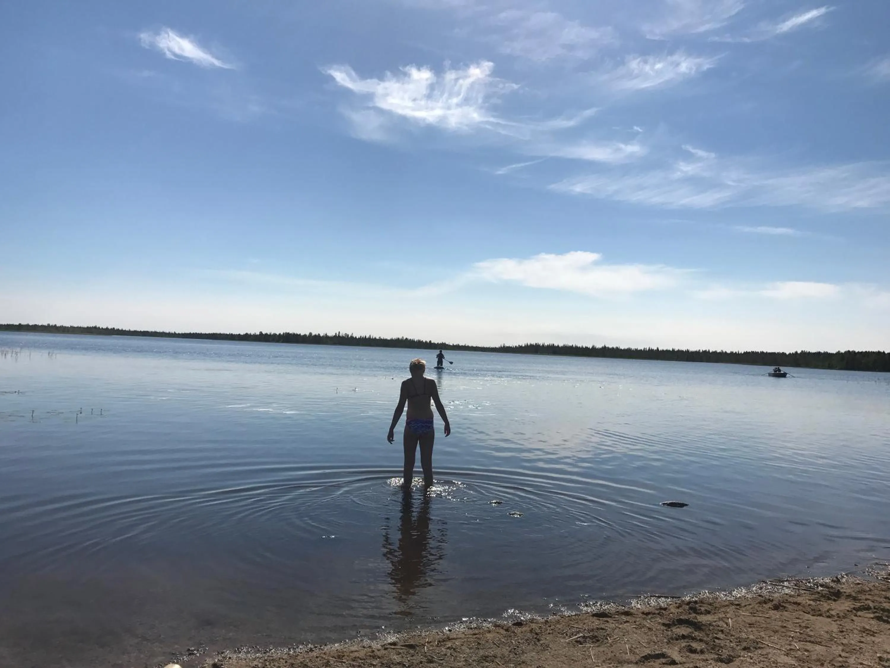 Beach in Starflower of Ylläs