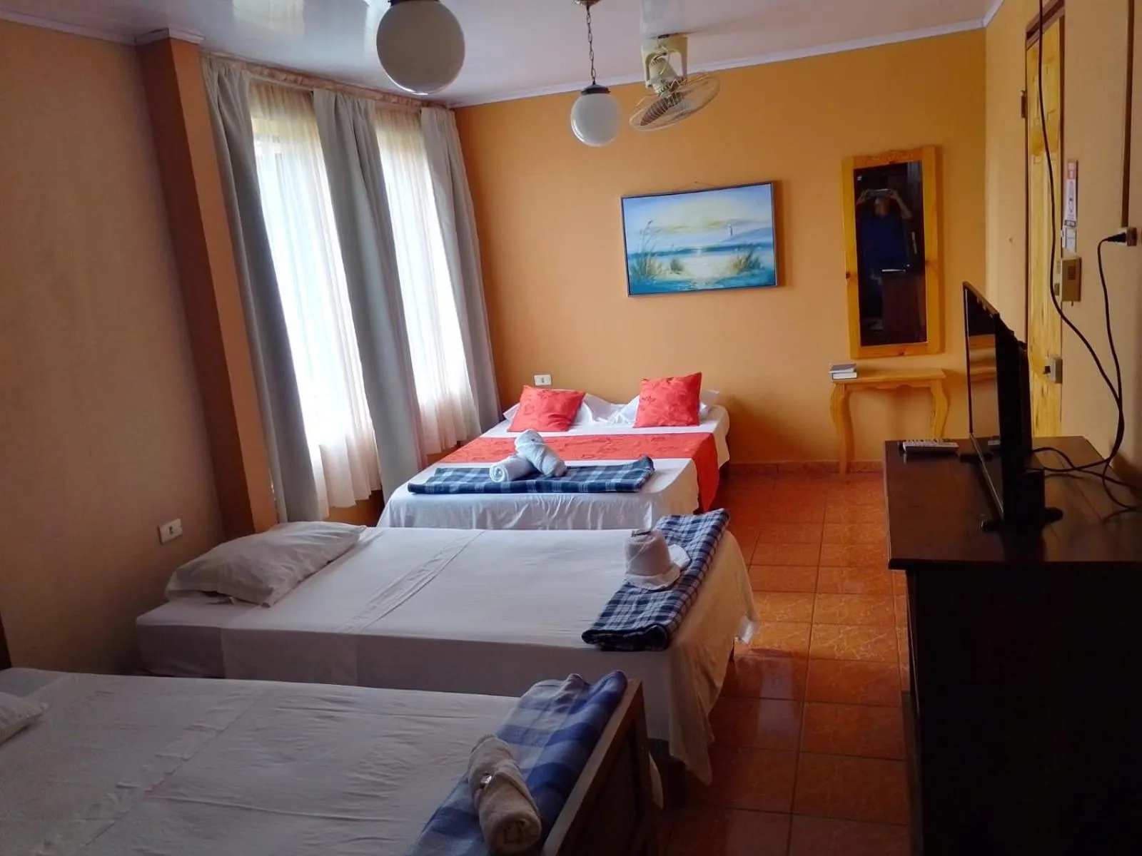 Bed in Hotel Torre Fuerte