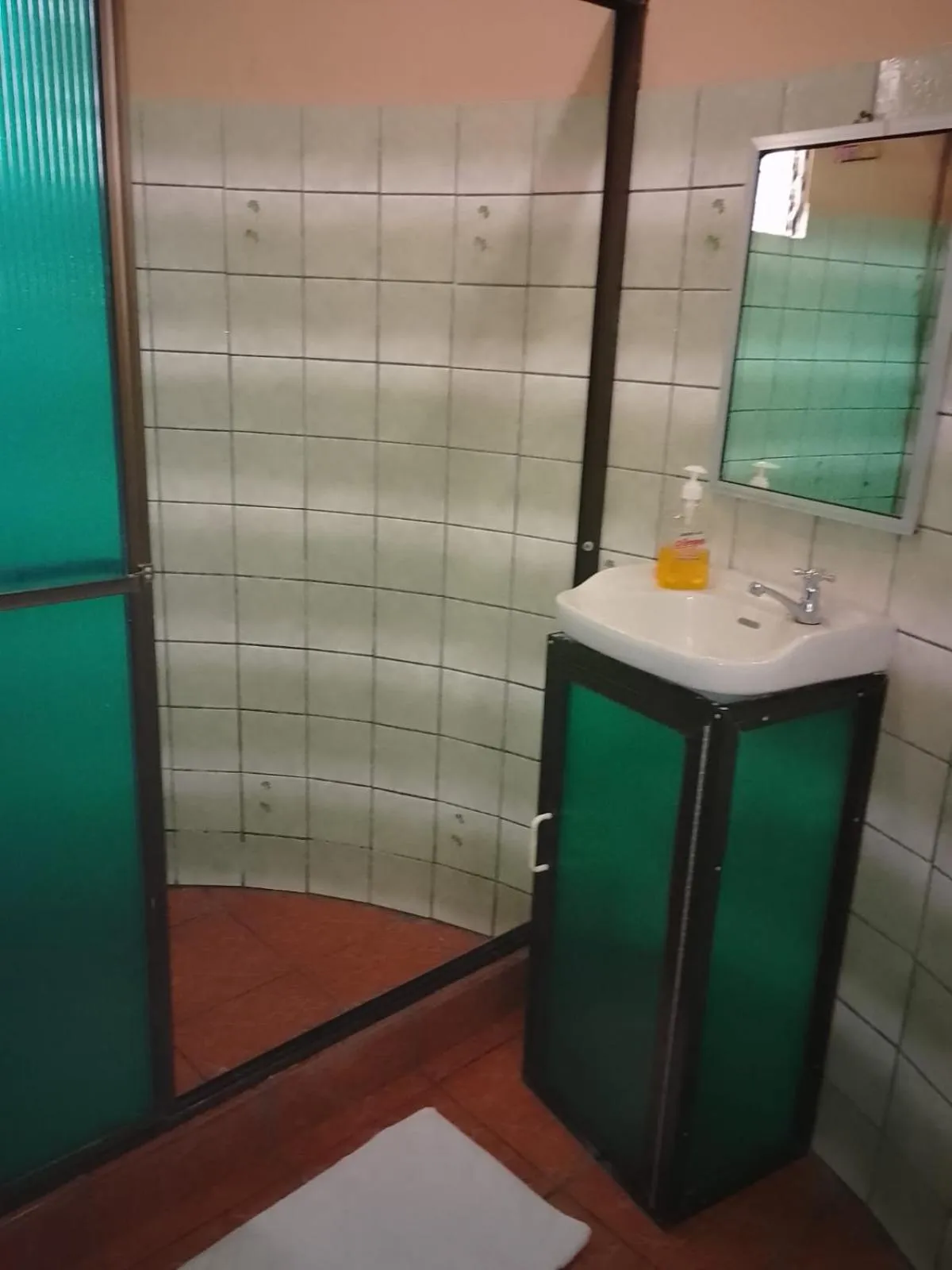 Shower in Hotel Torre Fuerte