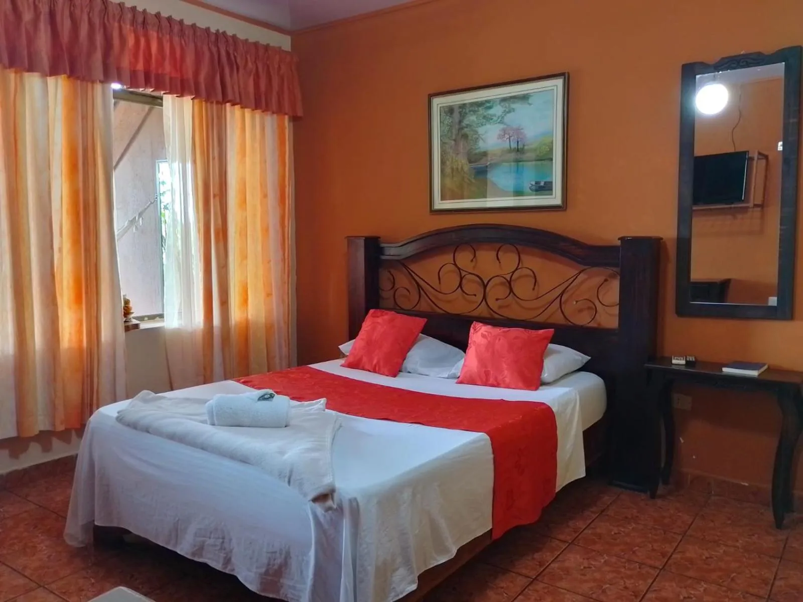 Bed in Hotel Torre Fuerte