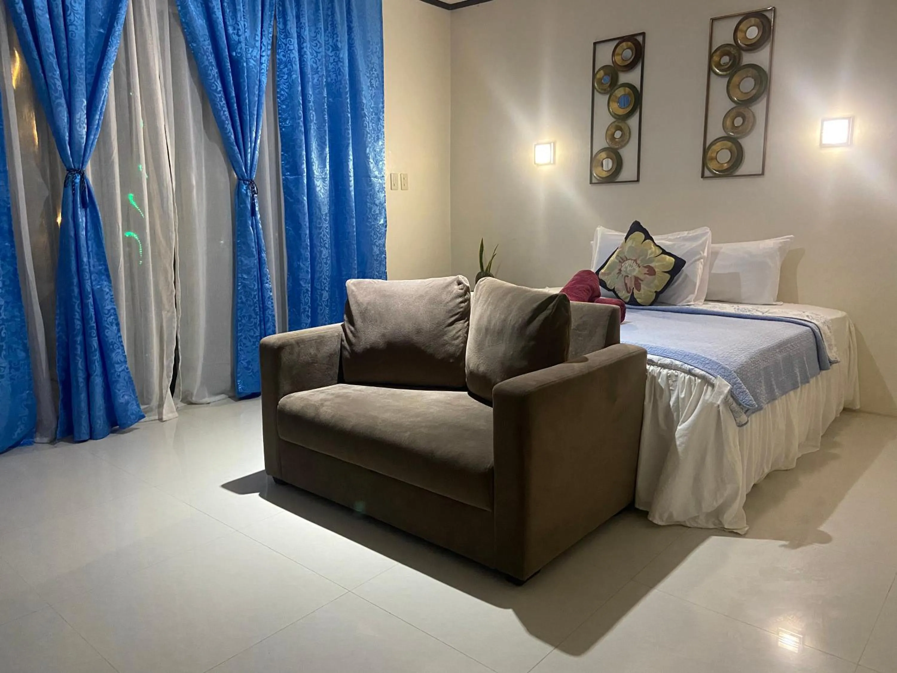 Bed in Bentrina Diving Resort