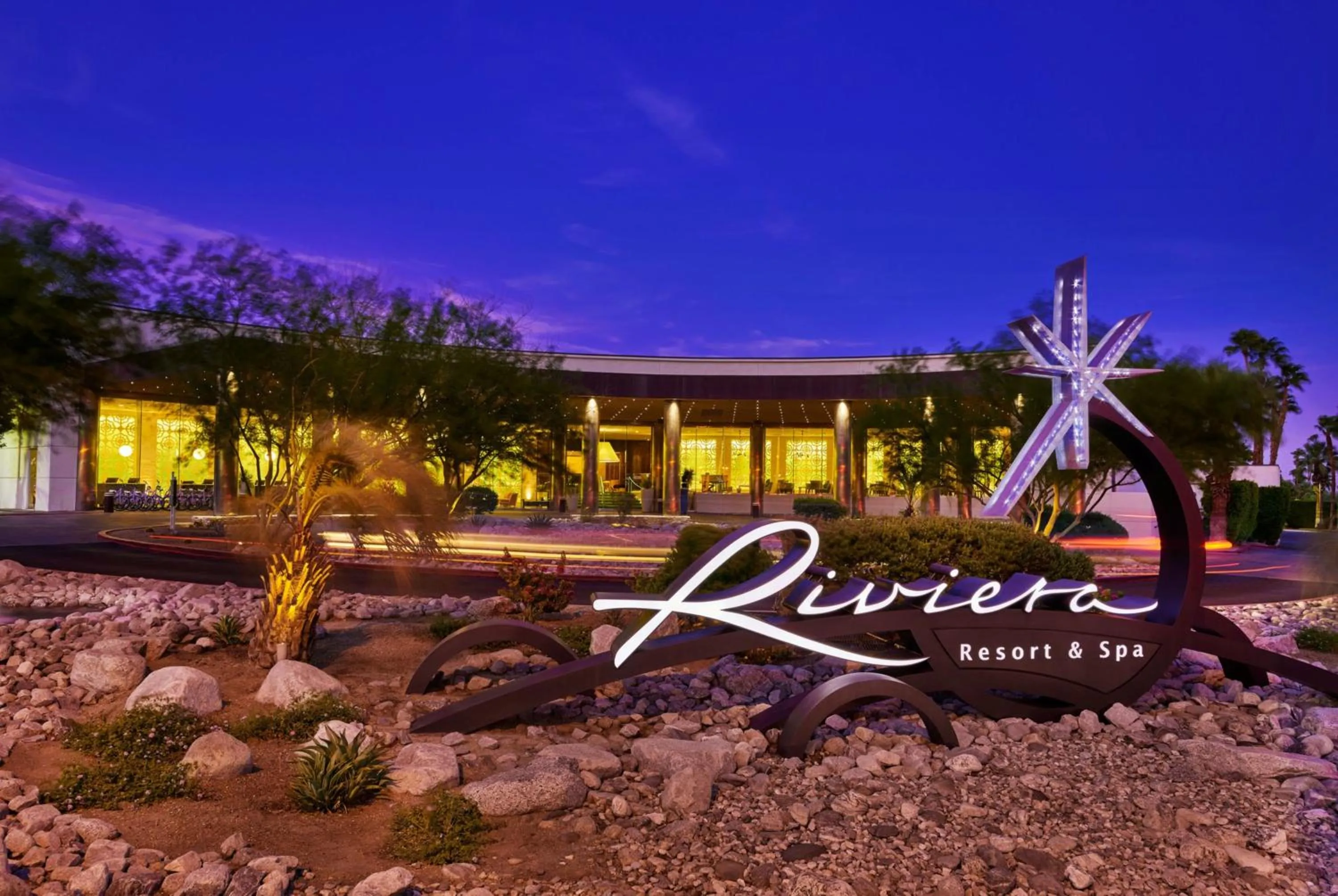 Property building in Riviera Resort Palm Springs