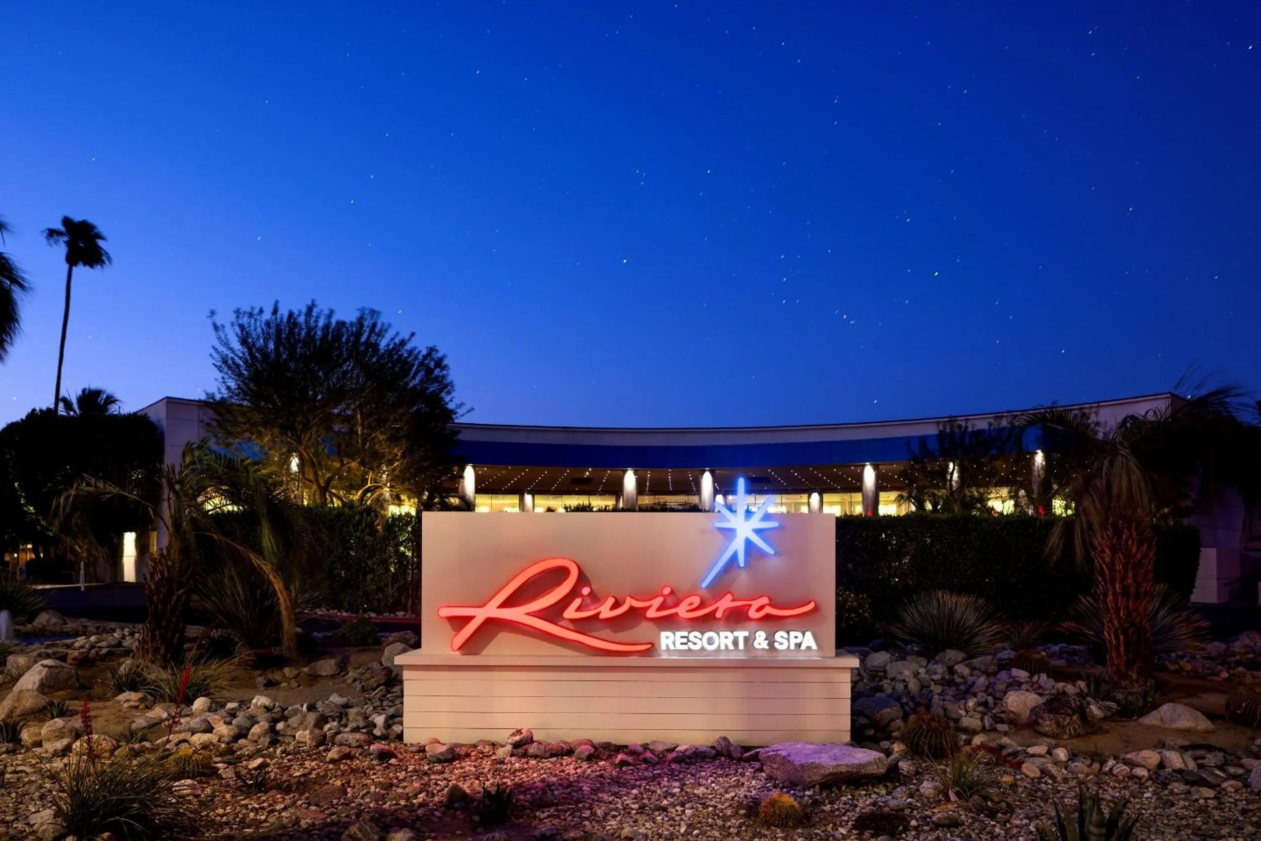 Property building in Riviera Resort Palm Springs