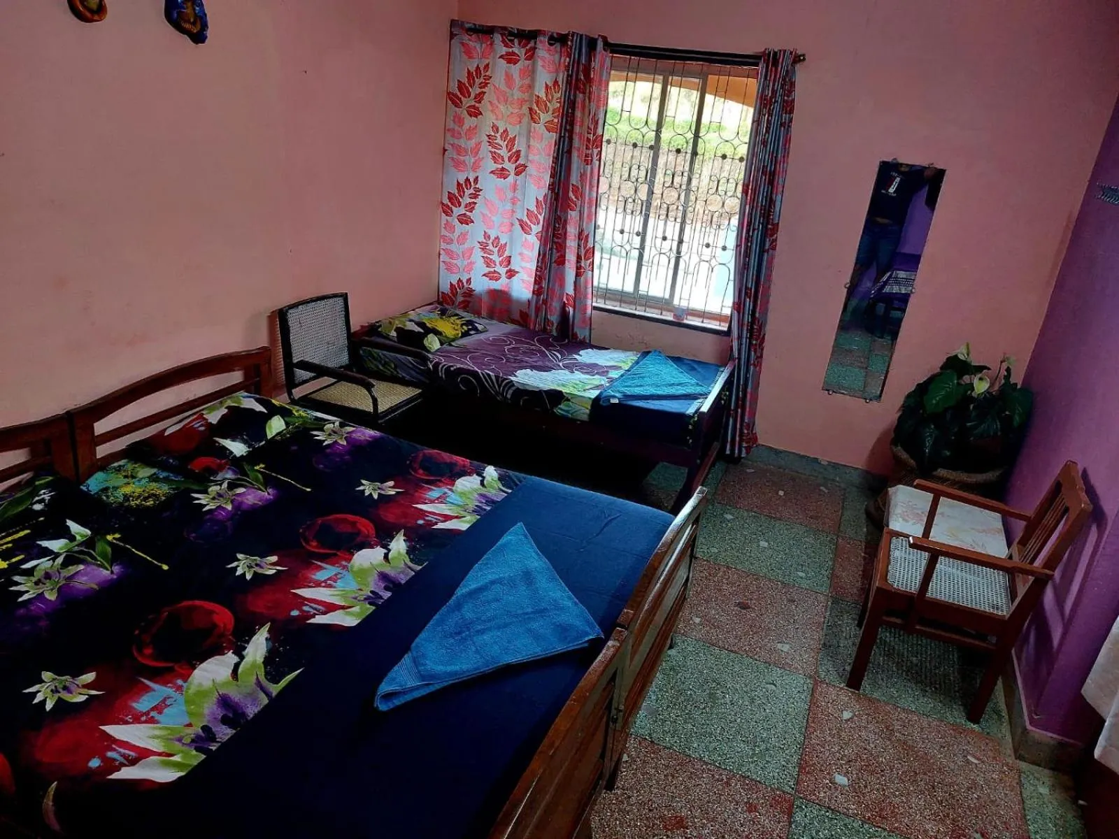 Bed in Honey Palace Homestay