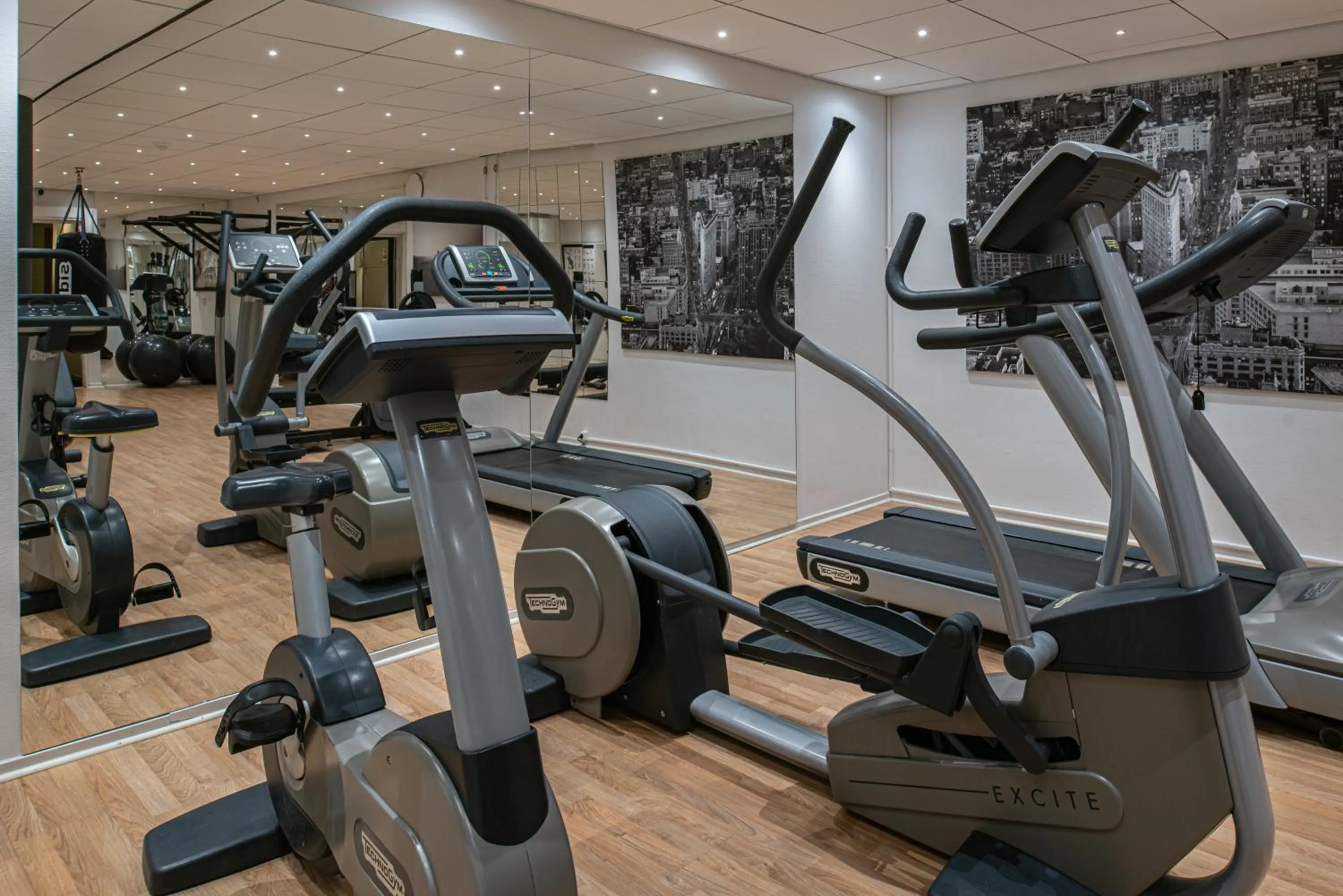 Fitness centre/facilities in Quality Hotel Statt