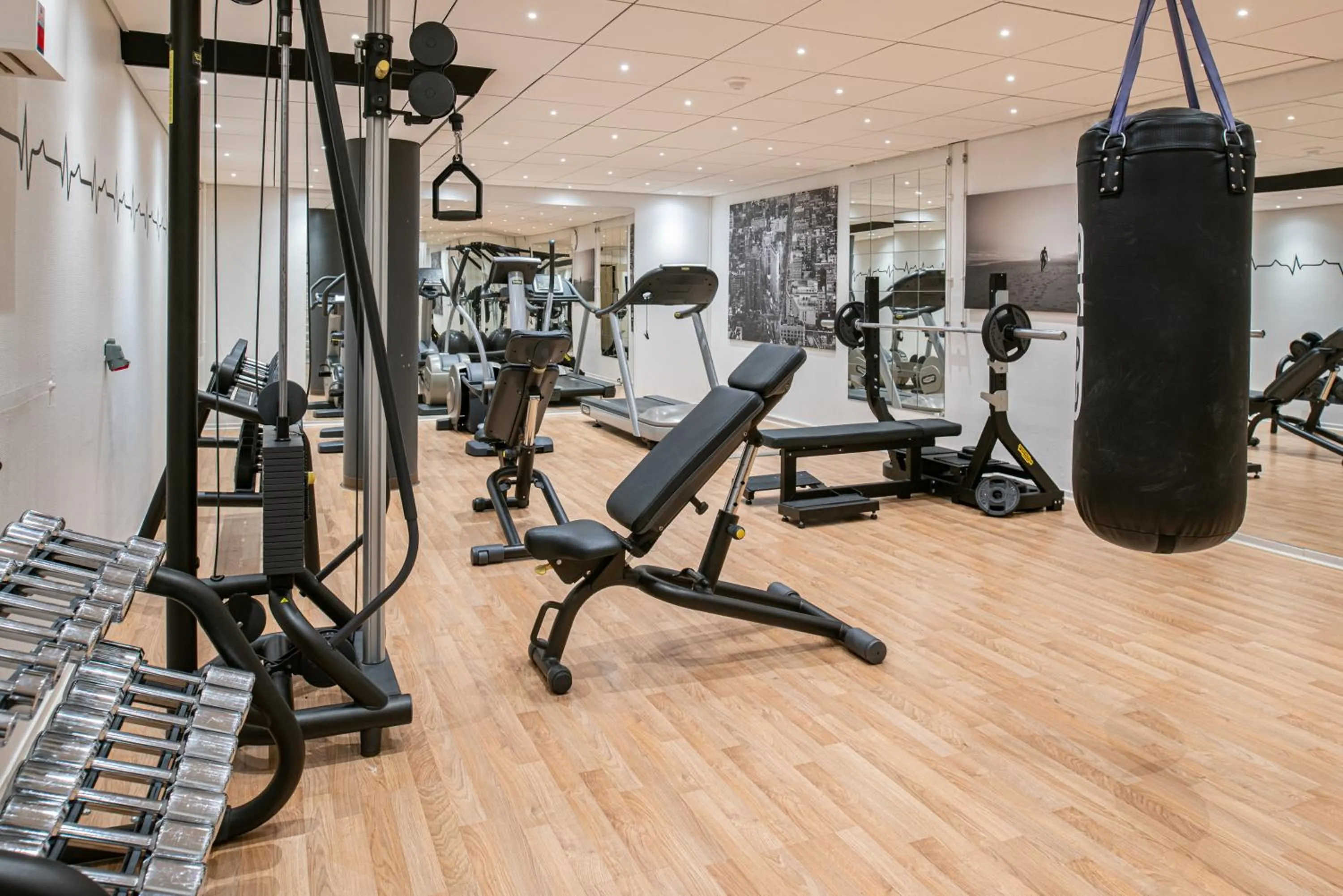 Fitness centre/facilities in Quality Hotel Statt
