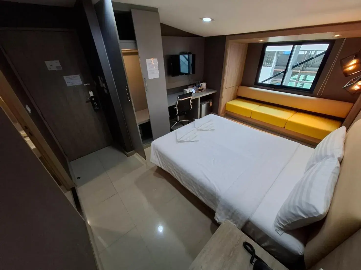 Bedroom, Bed in Collection O Pratunam 19 Hotel Bedroom, Bed in Collection O Pratunam 19 Hotel