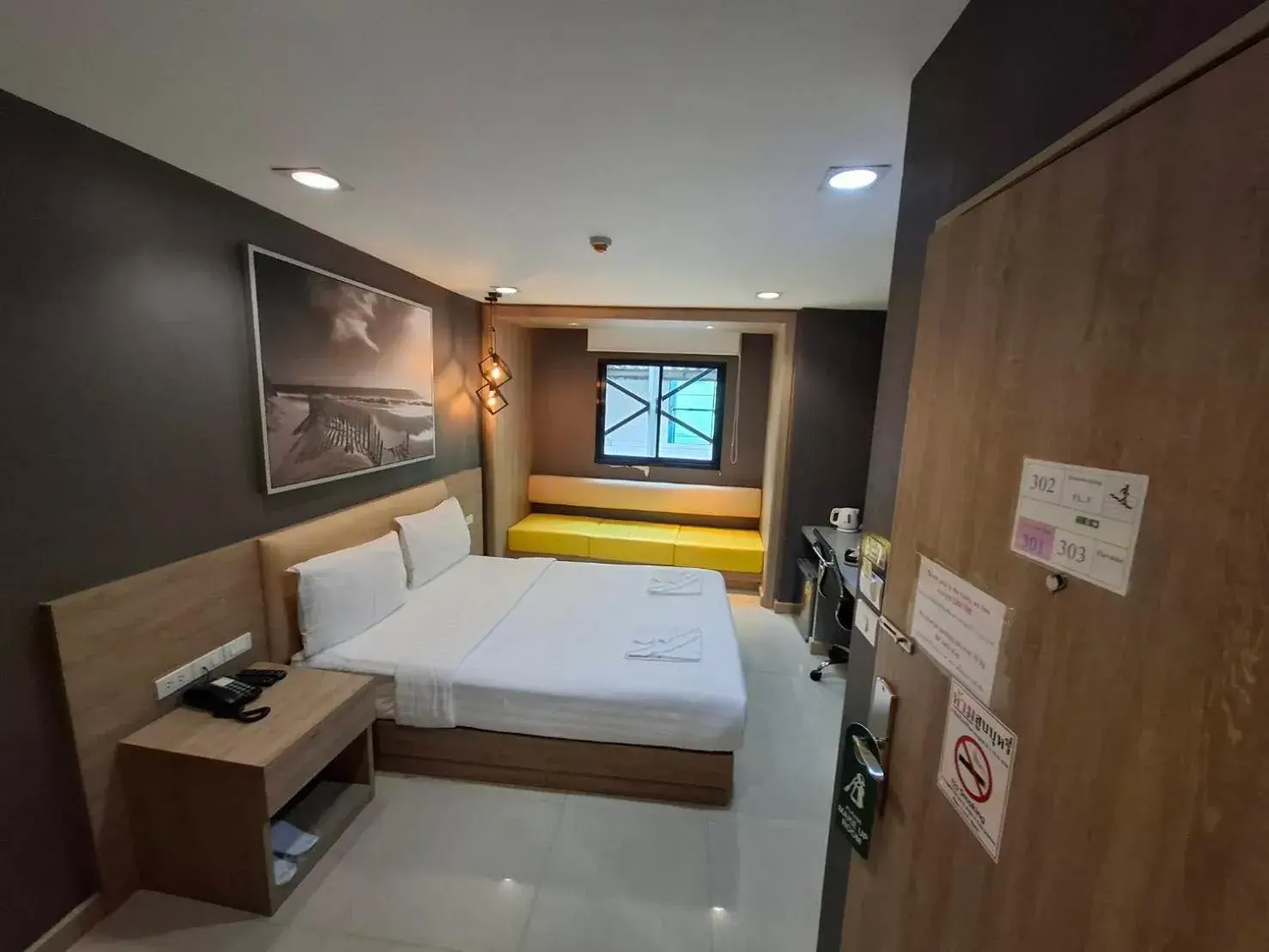 Bedroom, Bed in Collection O Pratunam 19 Hotel Bedroom, Bed in Collection O Pratunam 19 Hotel