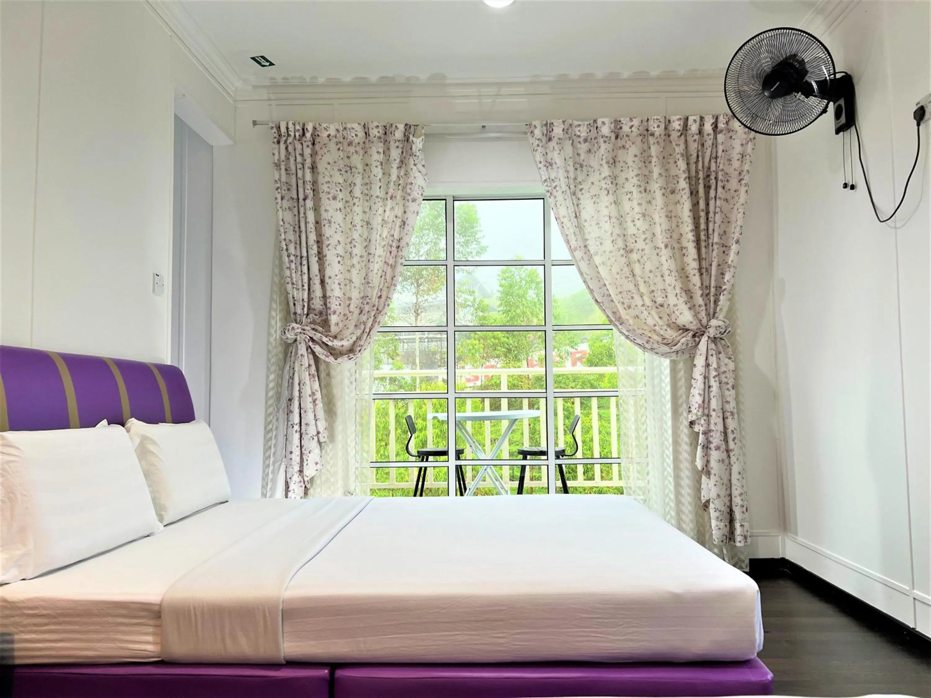 Bed in Suang Noh Homestay Kundasang