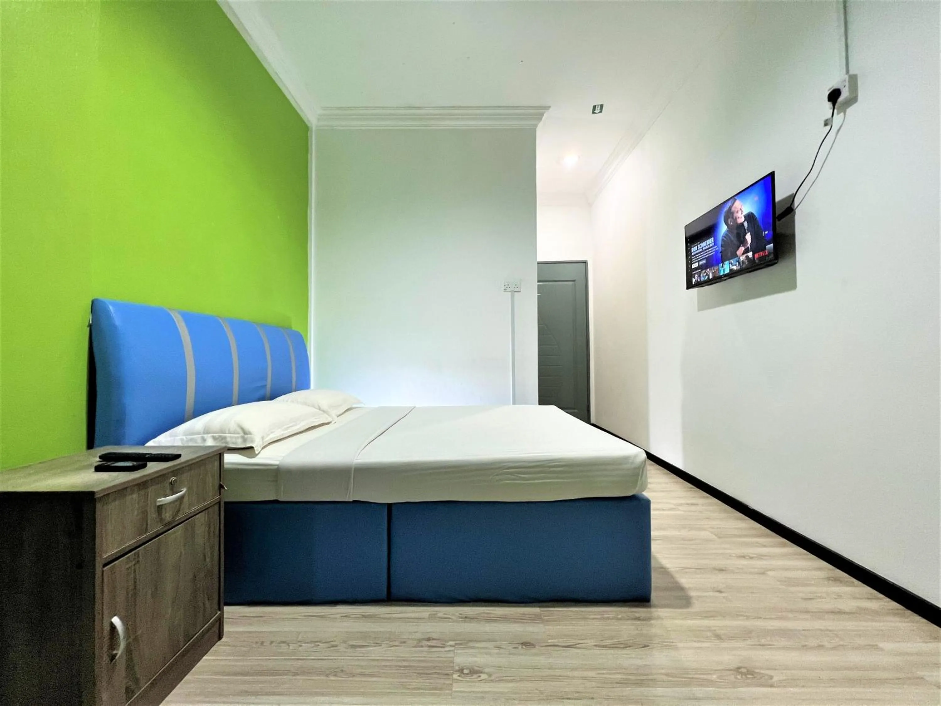 Bed in Suang Noh Homestay Kundasang