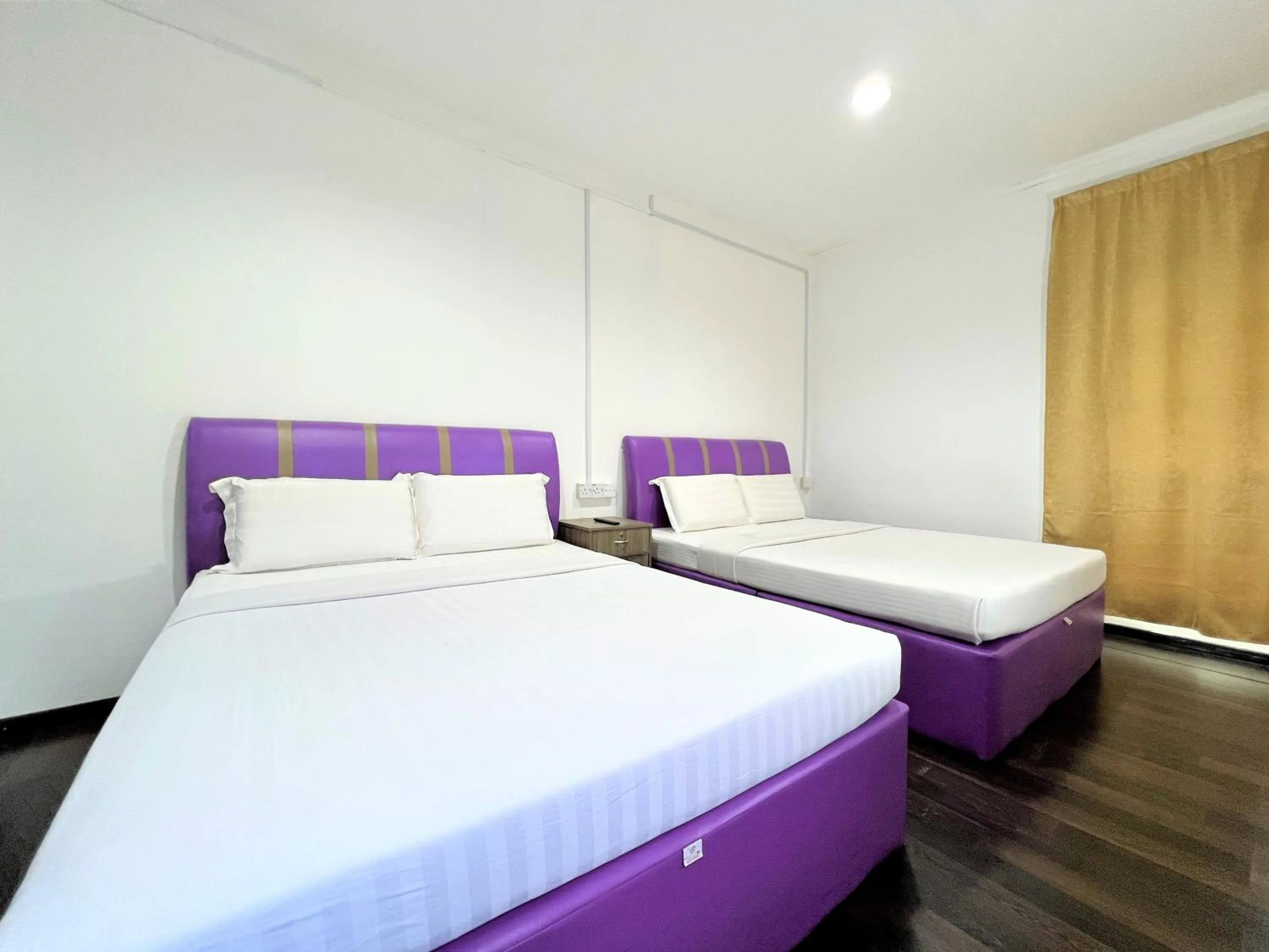 Bed in Suang Noh Homestay Kundasang