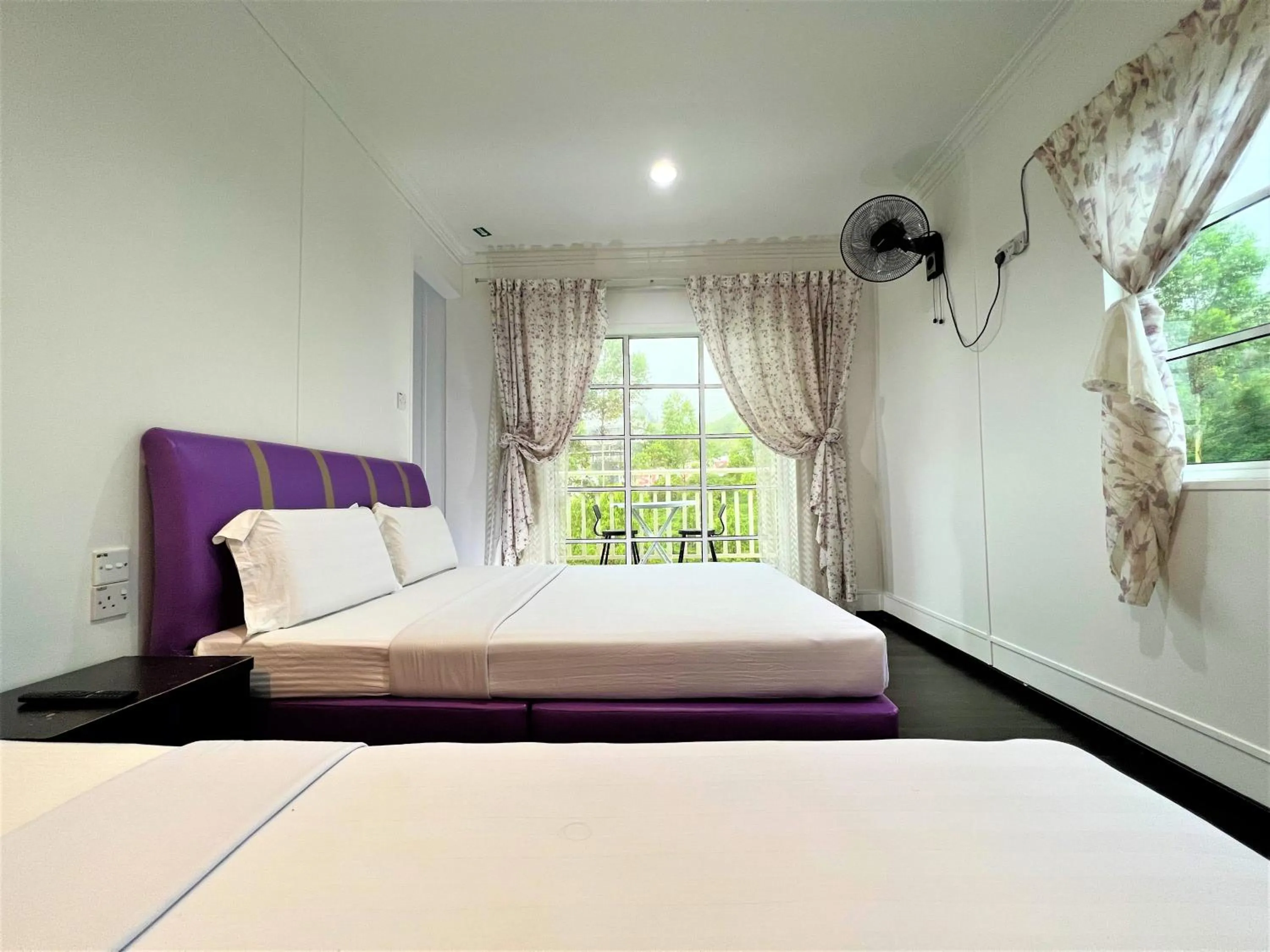 Bed in Suang Noh Homestay Kundasang