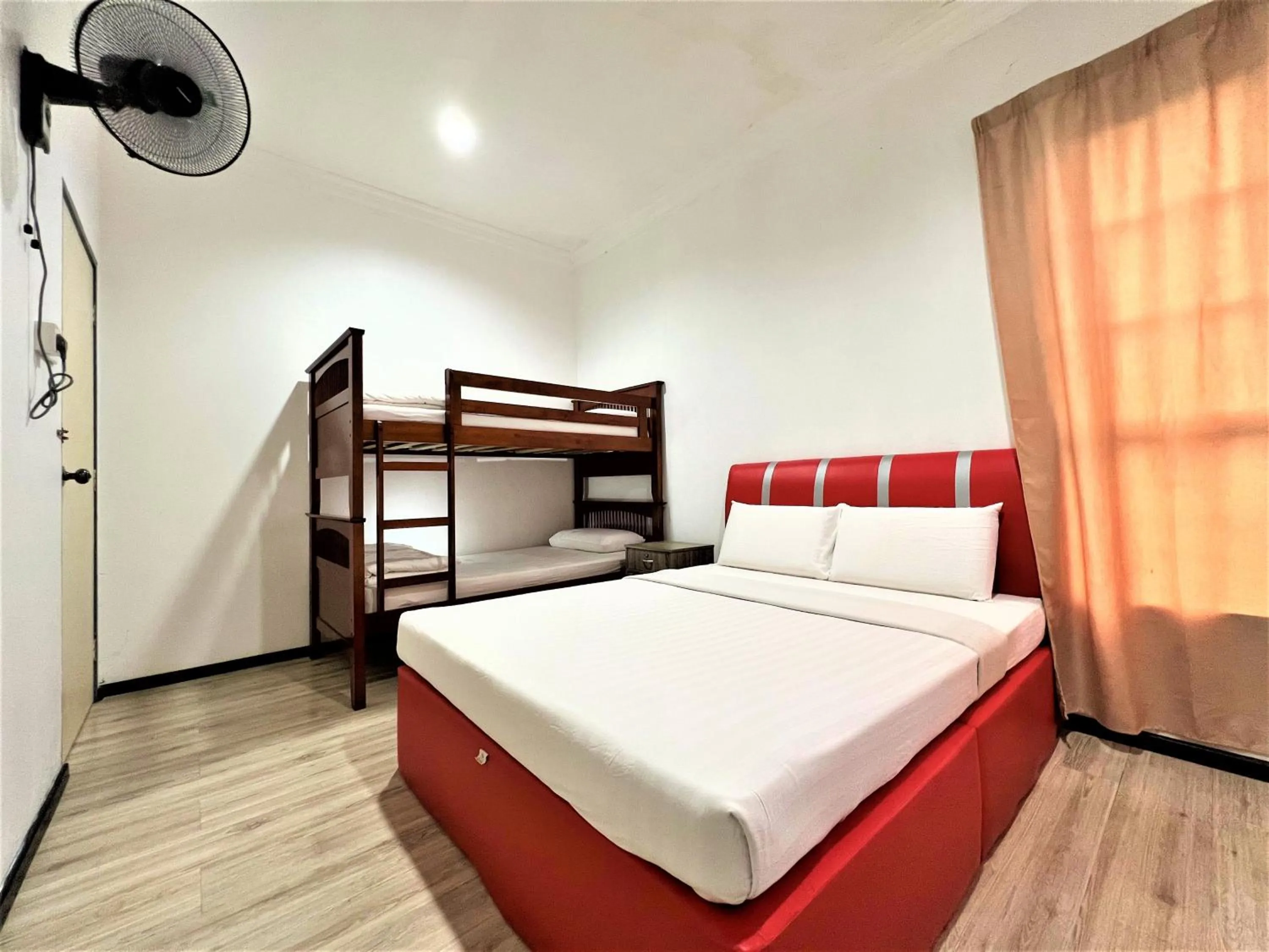 Bed in Suang Noh Homestay Kundasang