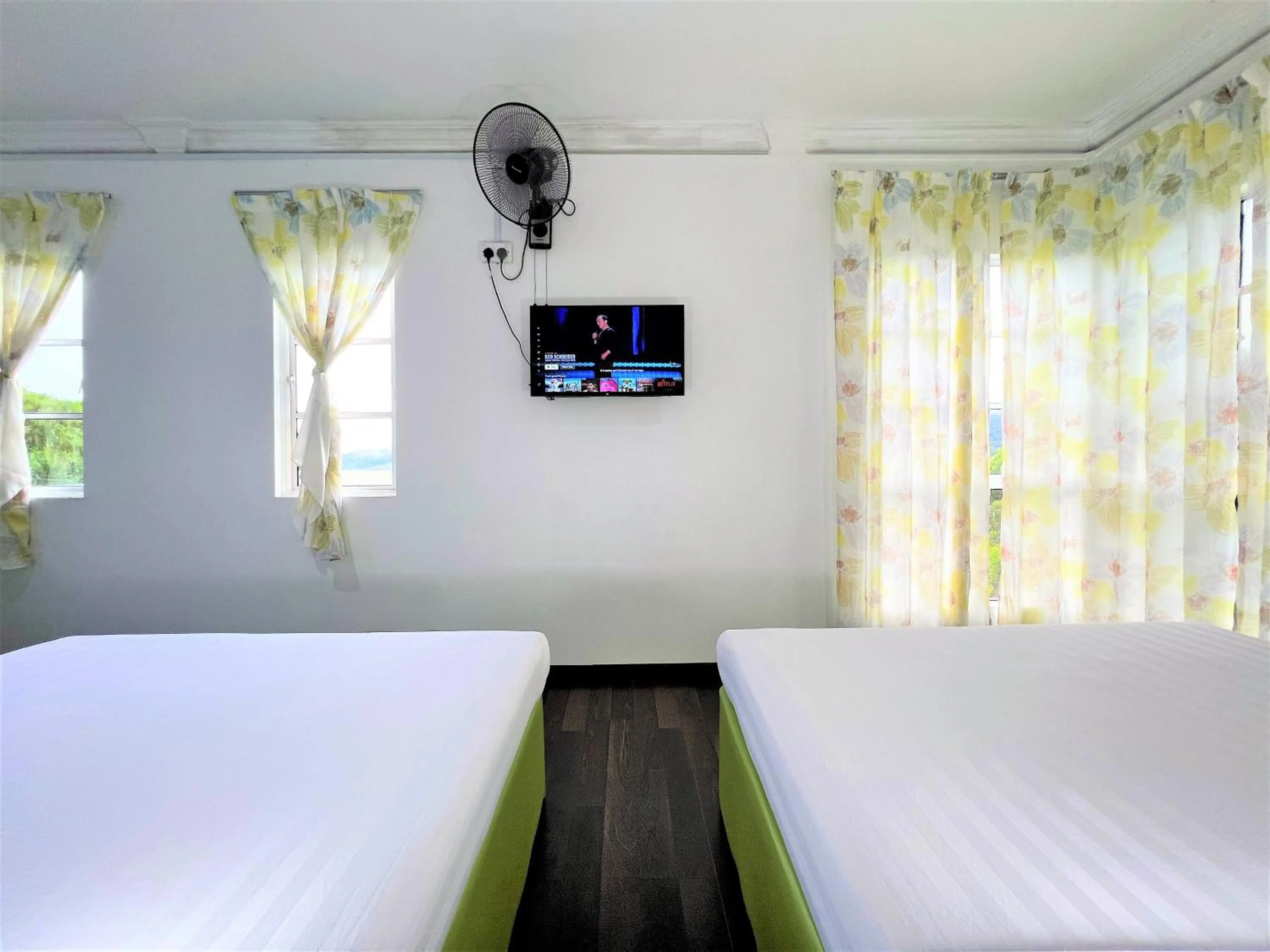 Bed in Suang Noh Homestay Kundasang