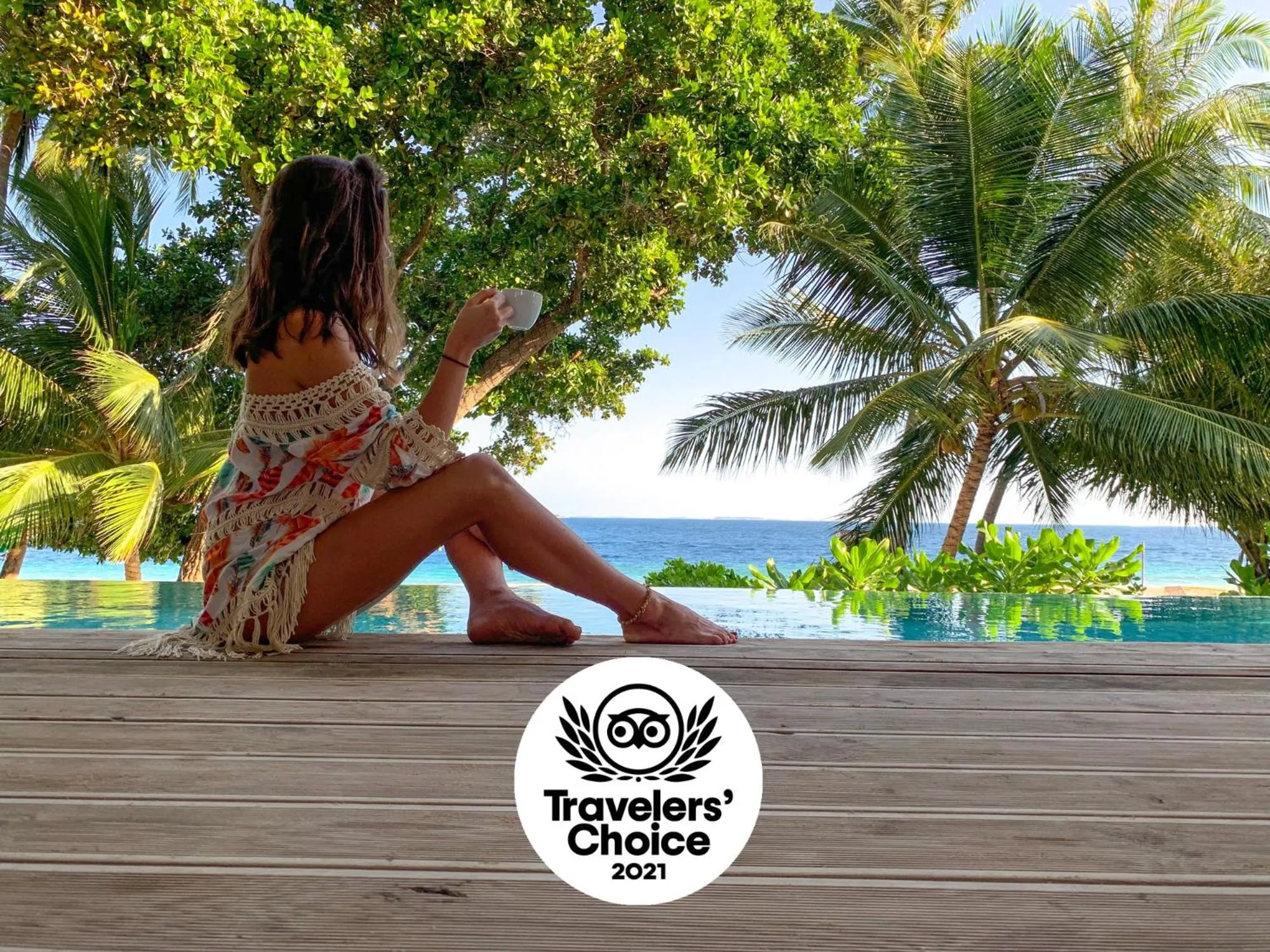 Swimming pool in Kiha Beach