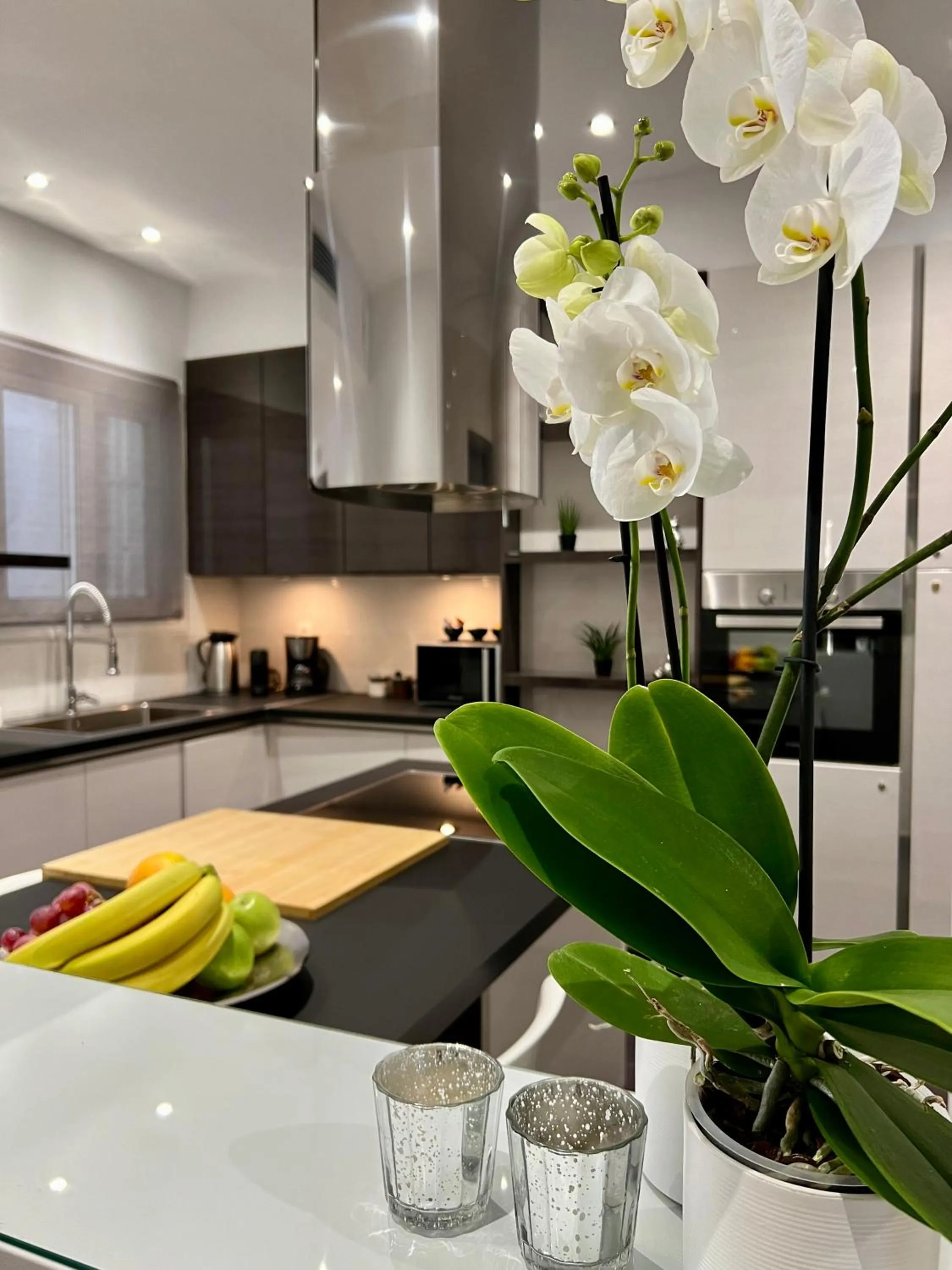 Kitchen or kitchenette in Acropolis View Deluxe Penthouse & Luxury Apartments