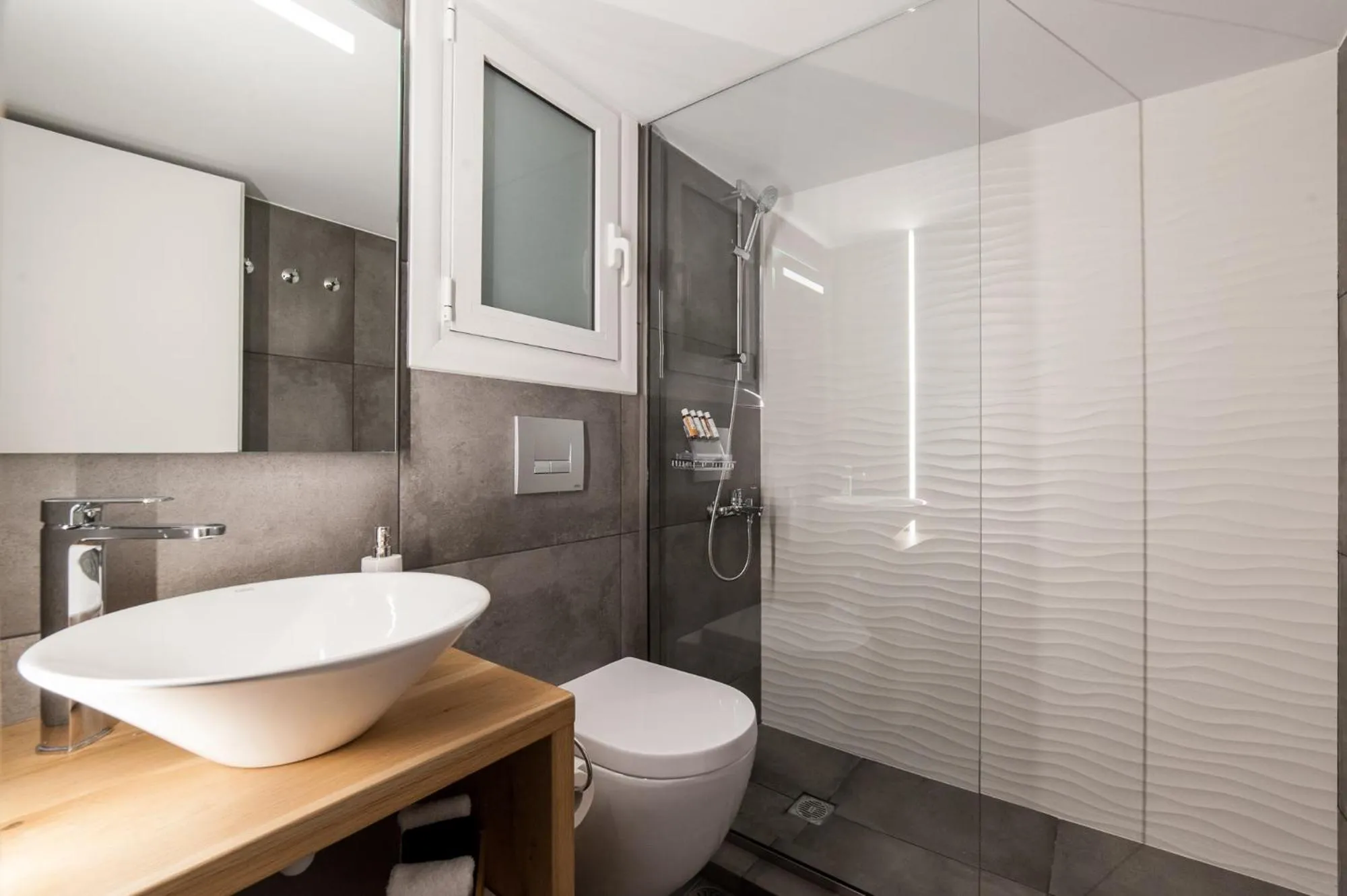 Shower in Acropolis View Deluxe Penthouse & Luxury Apartments