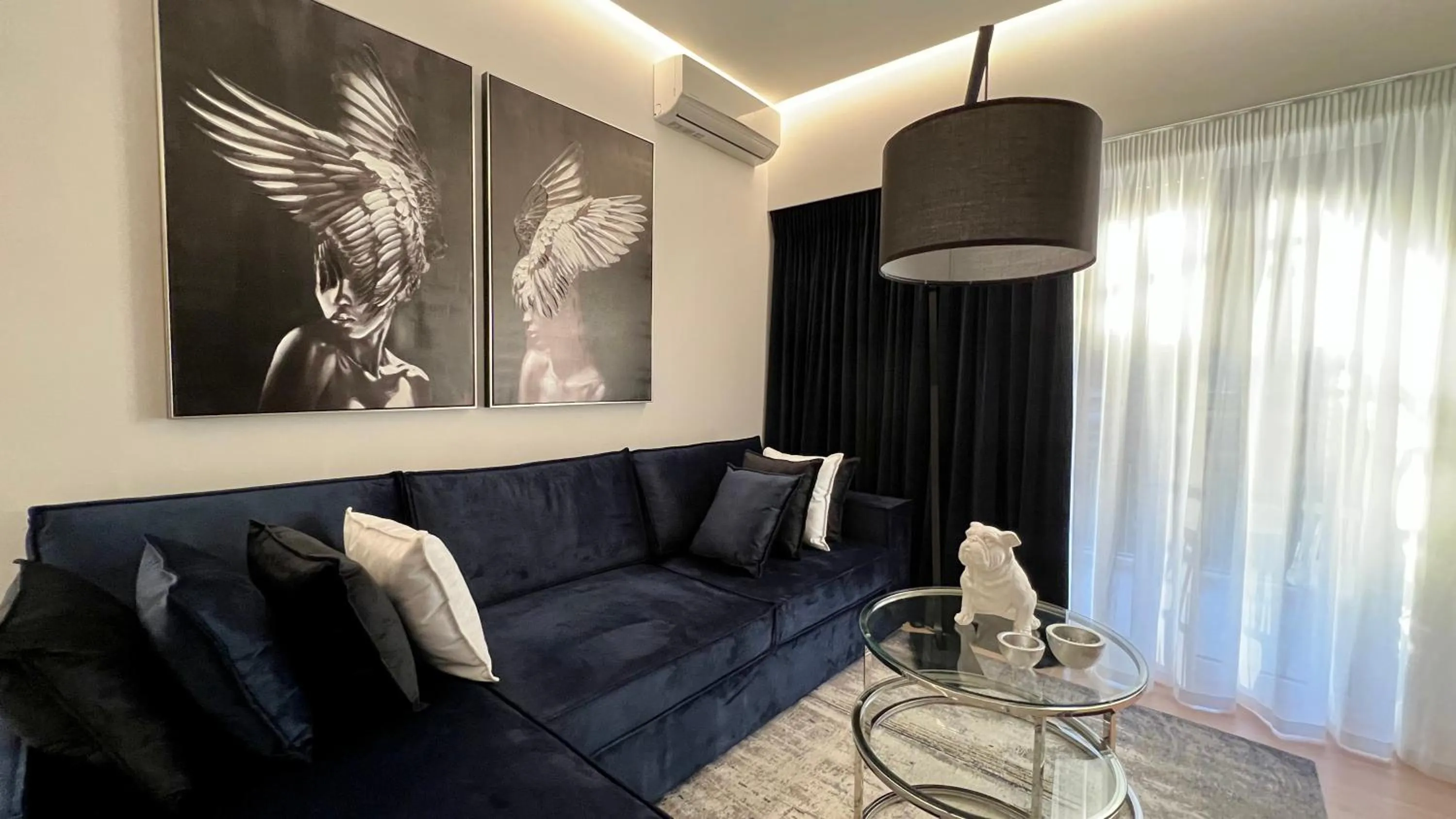 Living room in Acropolis View Deluxe Penthouse & Luxury Apartments