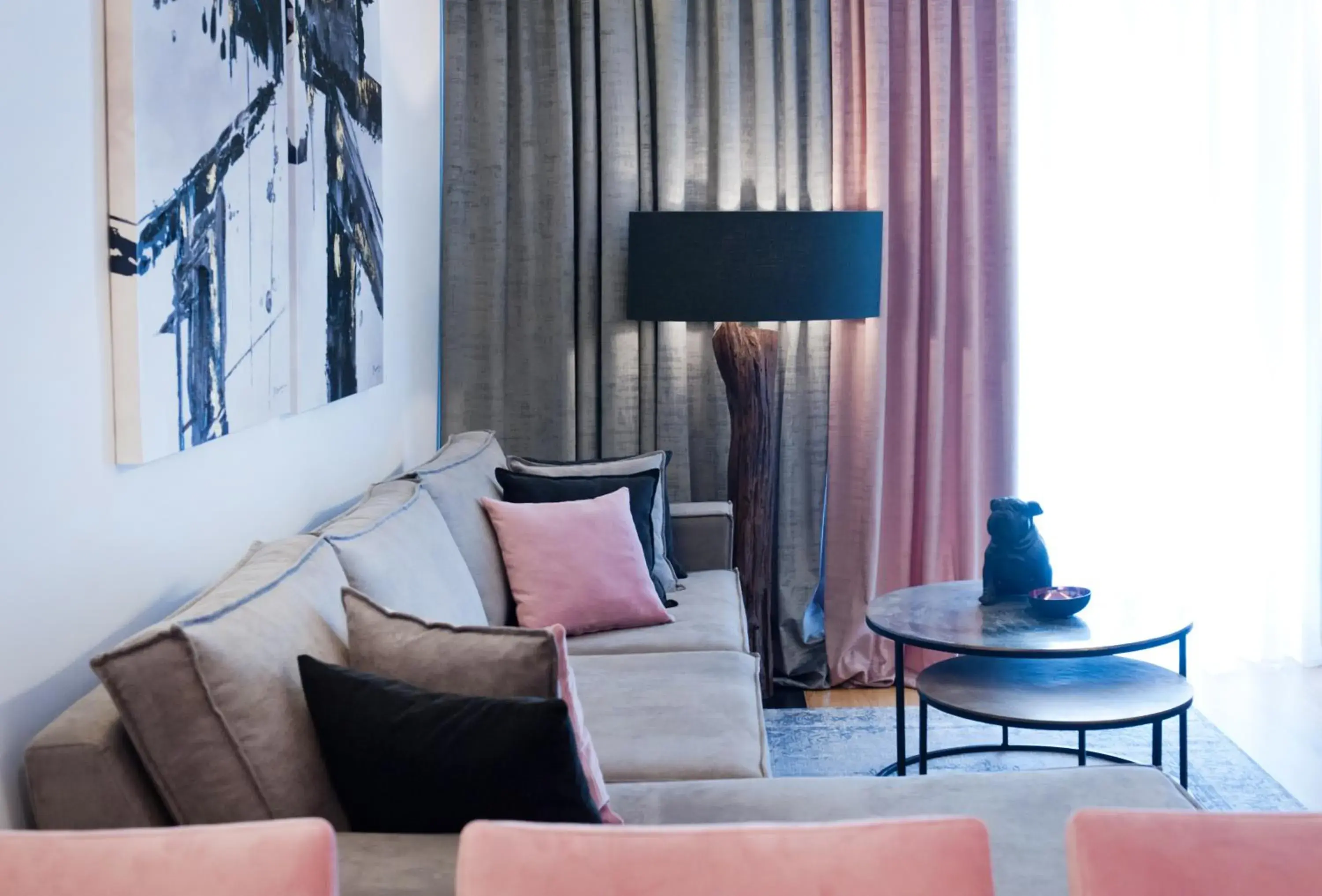 Living room in Acropolis View Deluxe Penthouse & Luxury Apartments Living room in Acropolis View Deluxe Penthouse & Luxury Apartments