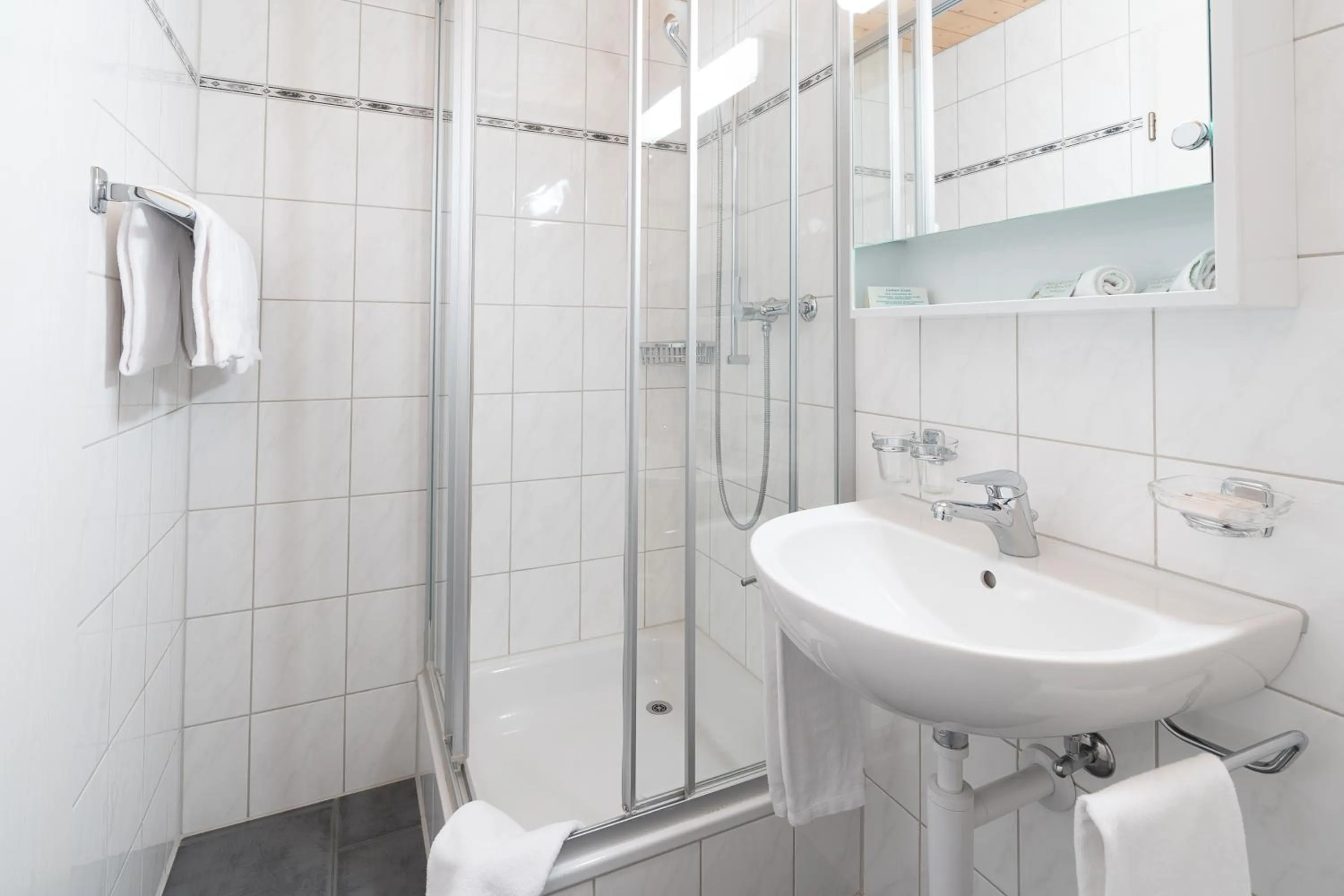 Bathroom in Hotel Landhaus Adler