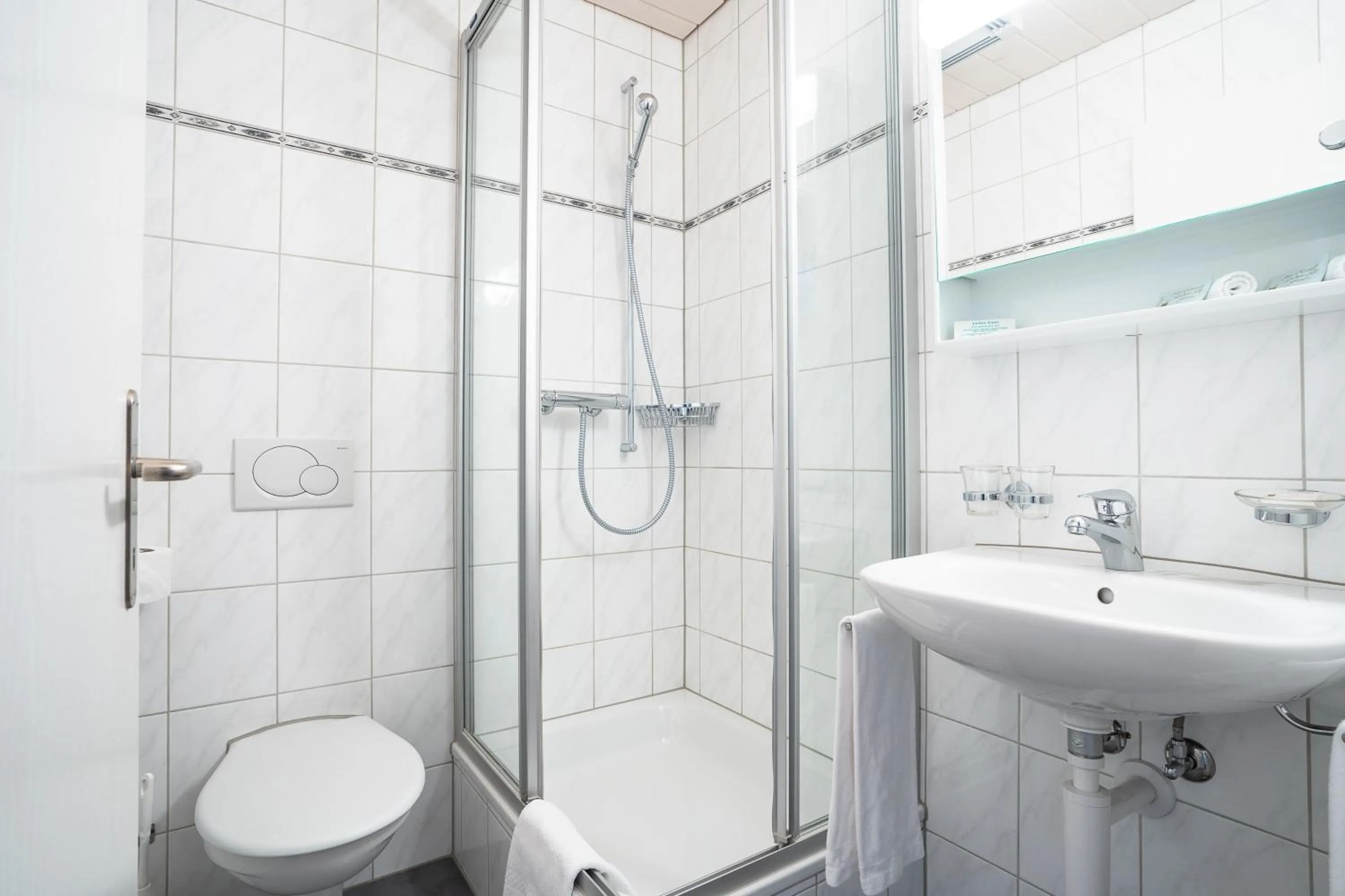 Bathroom in Hotel Landhaus Adler