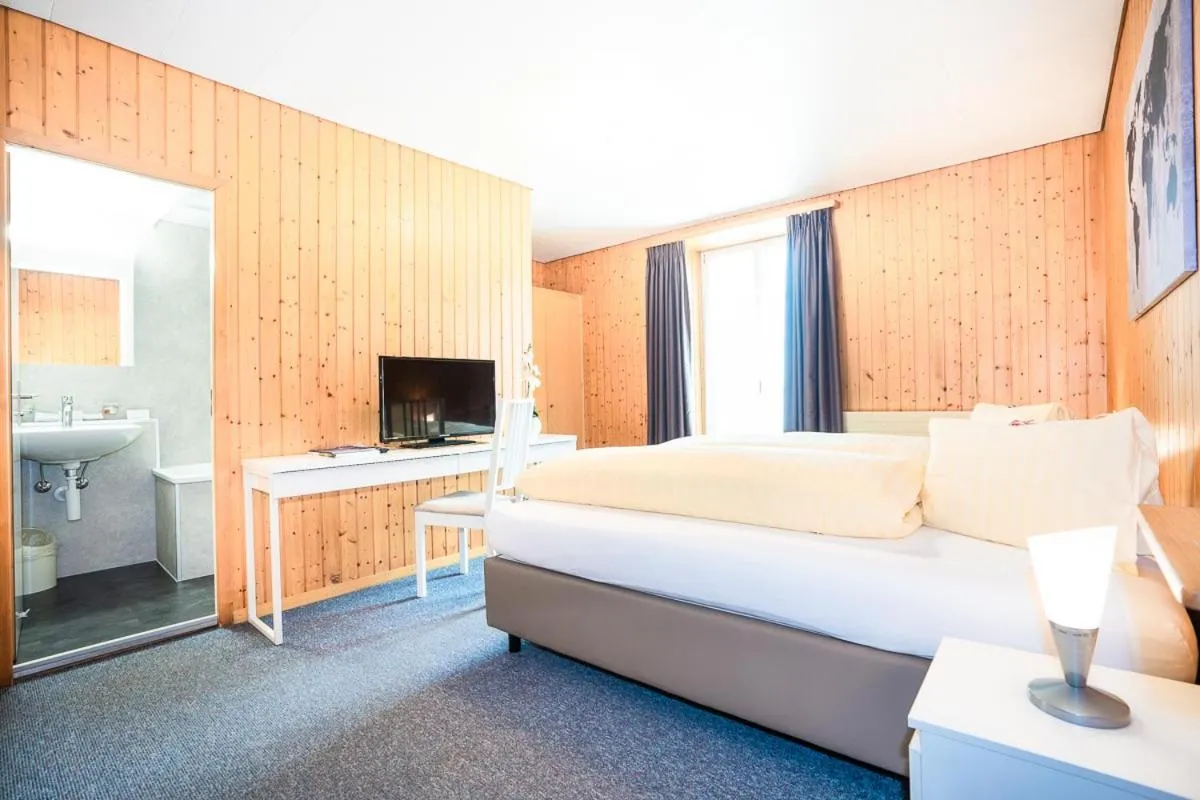 Photo of the whole room, Bed in Hotel Landhaus Adler
