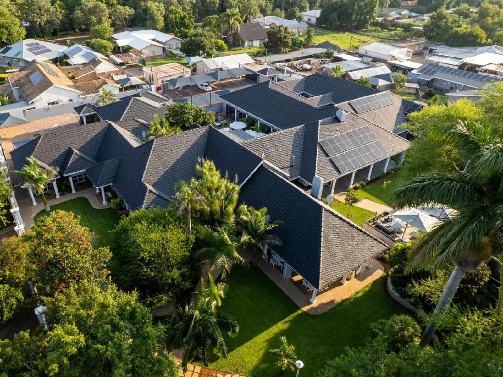 Garden view in Familia Guesthouse & Boutique Hotel