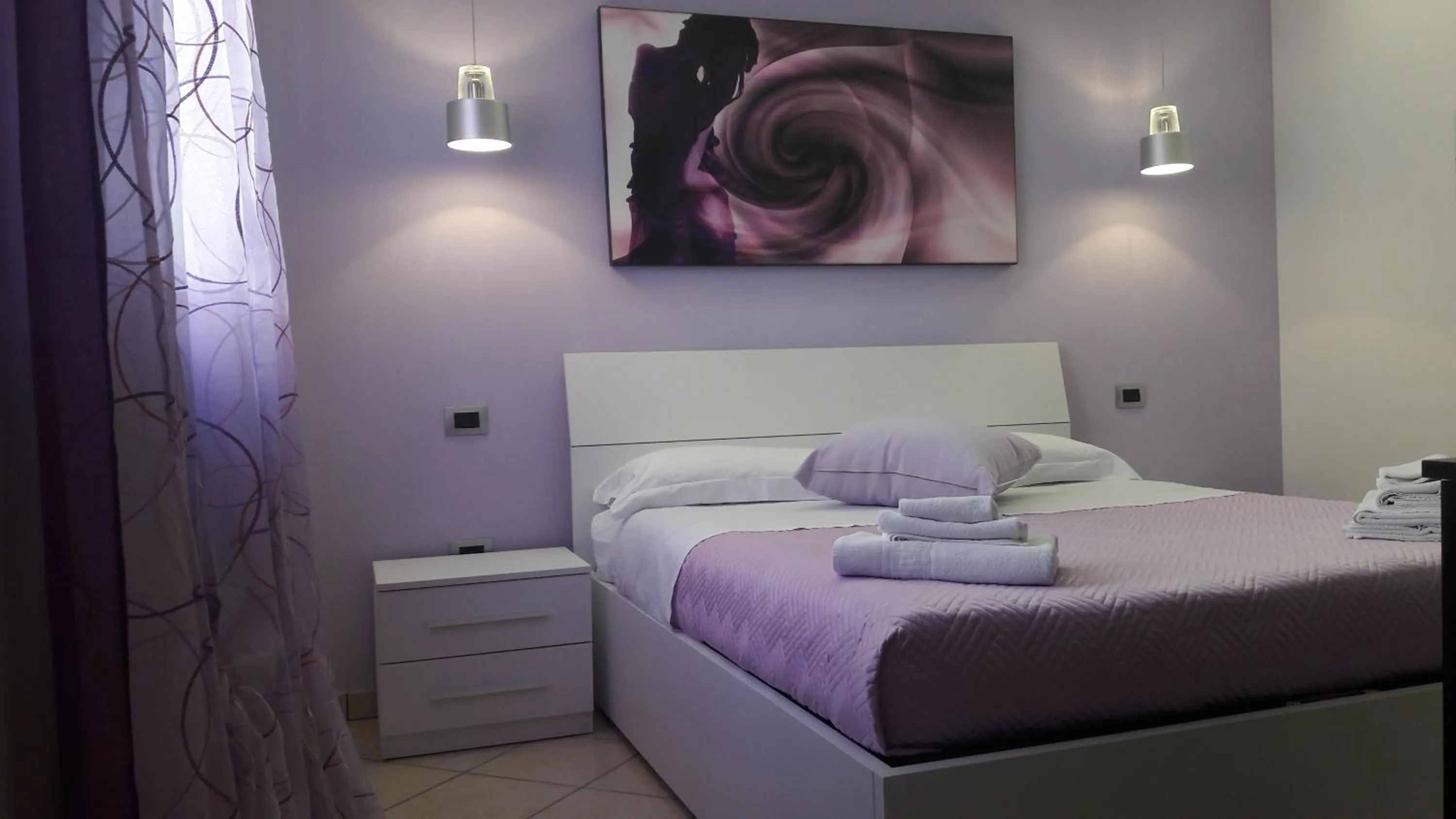 Bedroom, Bed in Acquamarina B&B