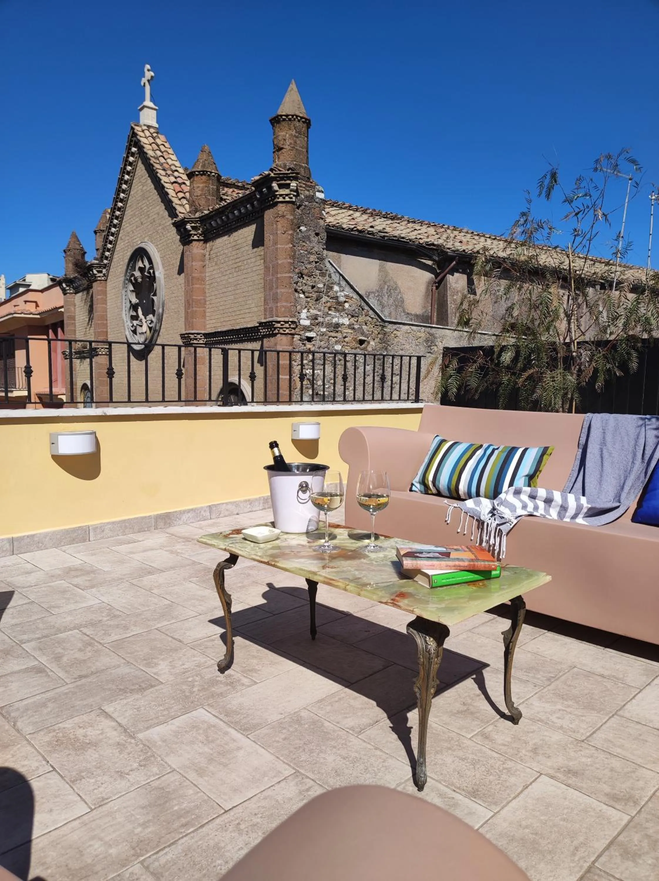 Patio in Regina Bed and Breakfast