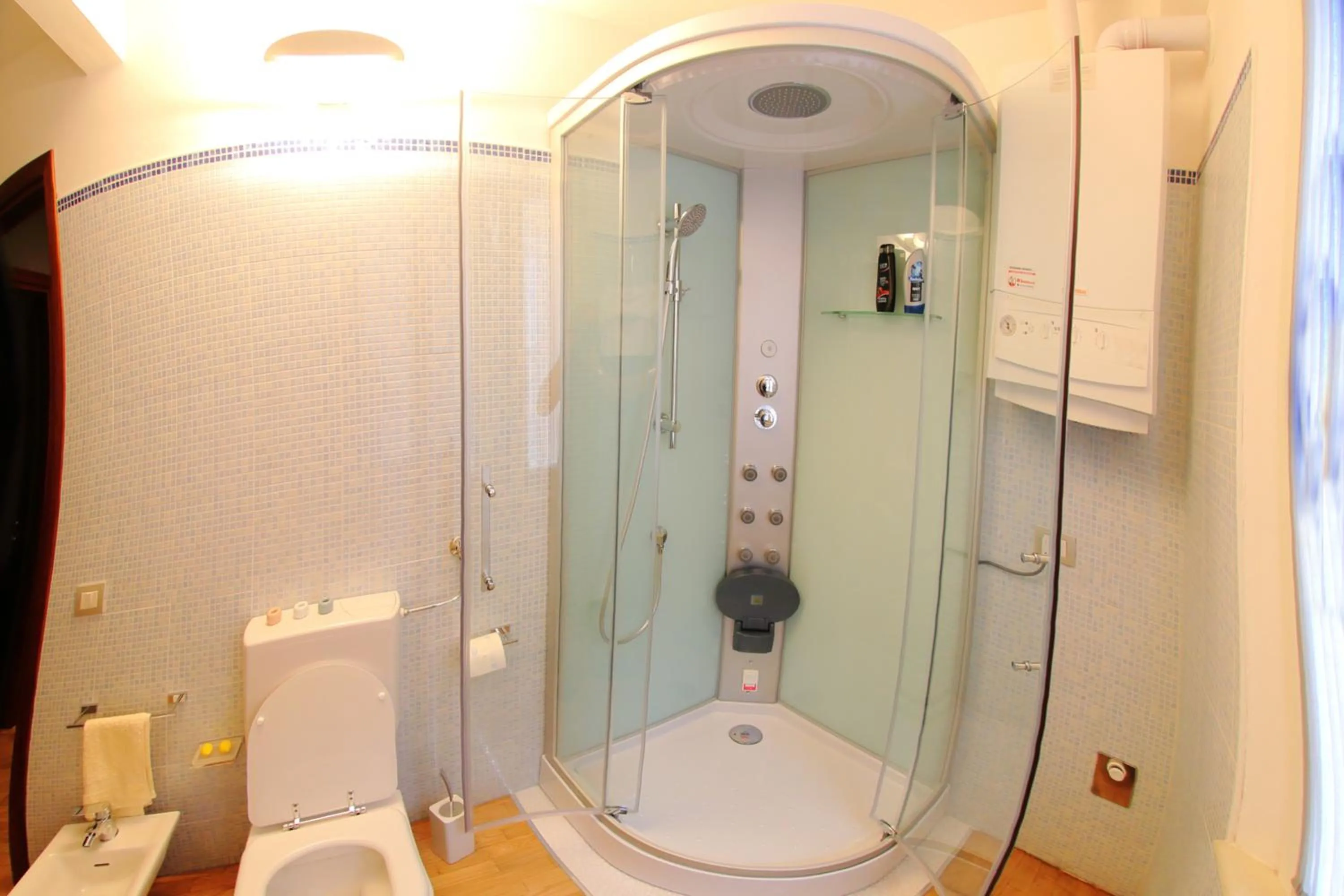 Sauna in BB il Castello di Vetro