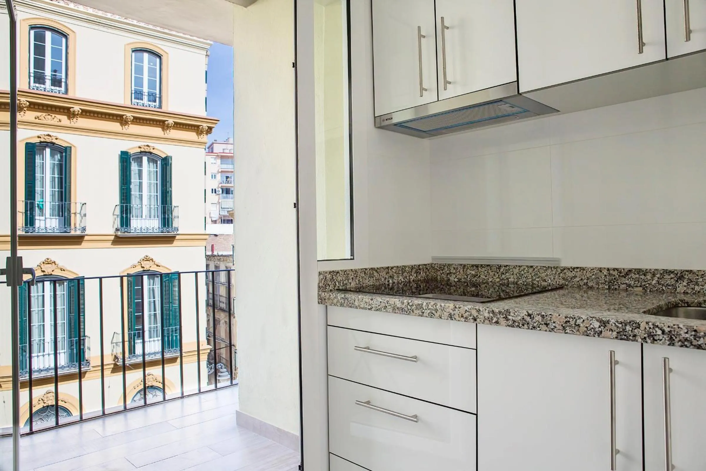 Kitchen or kitchenette in Hello Málaga Flat Victoria