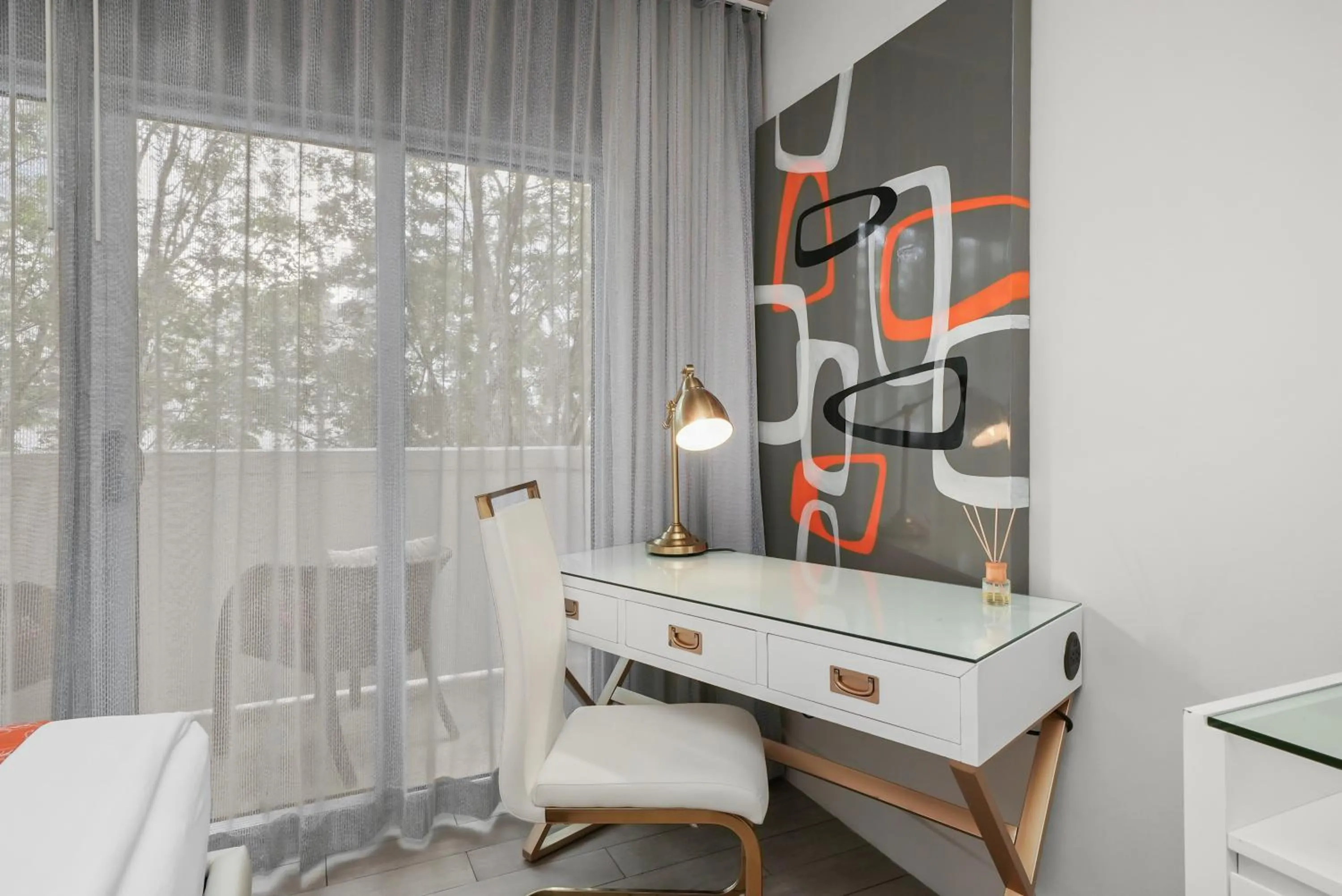 Bedroom, Bed in Riviera Suites