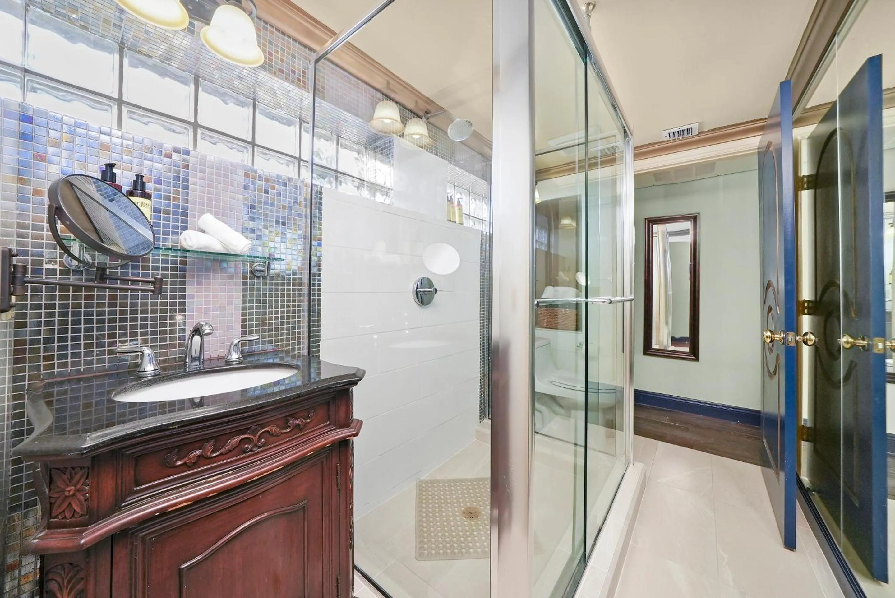 Bathroom in Riviera Suites