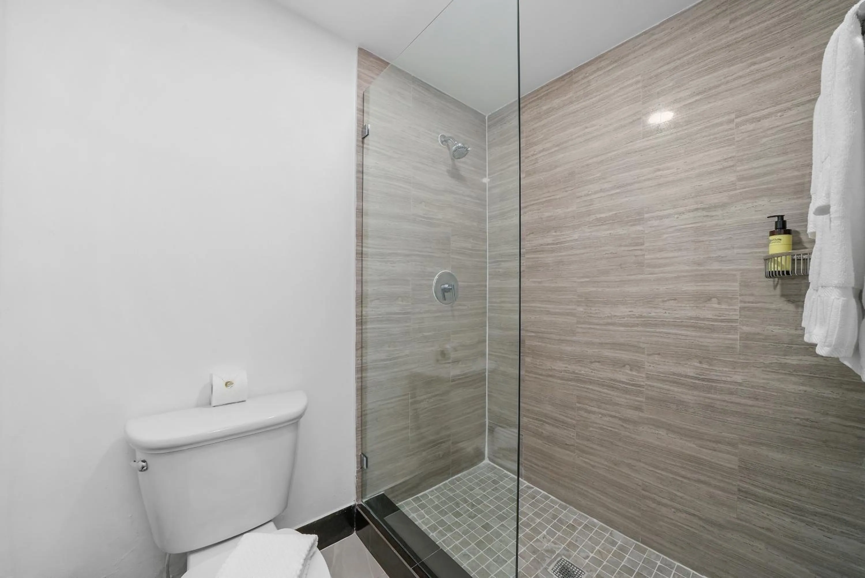 Shower in Riviera Suites