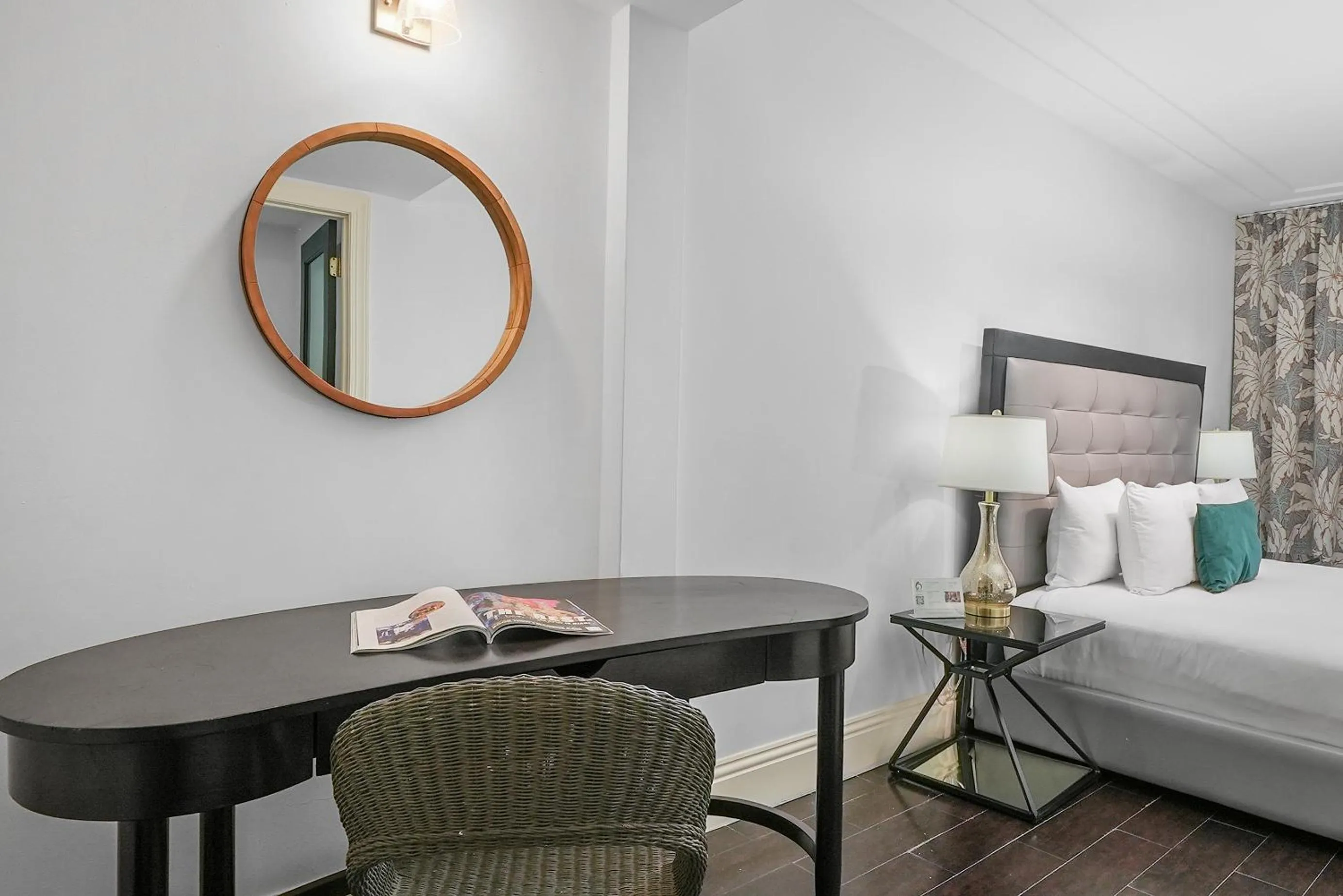 Bed in Riviera Suites