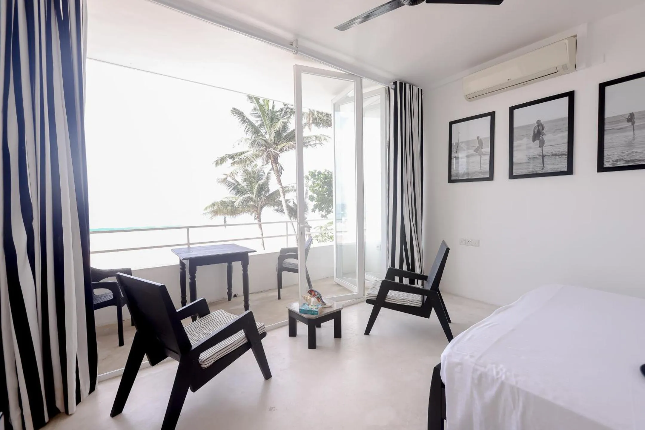 Bed in Bieshu Beach Hive