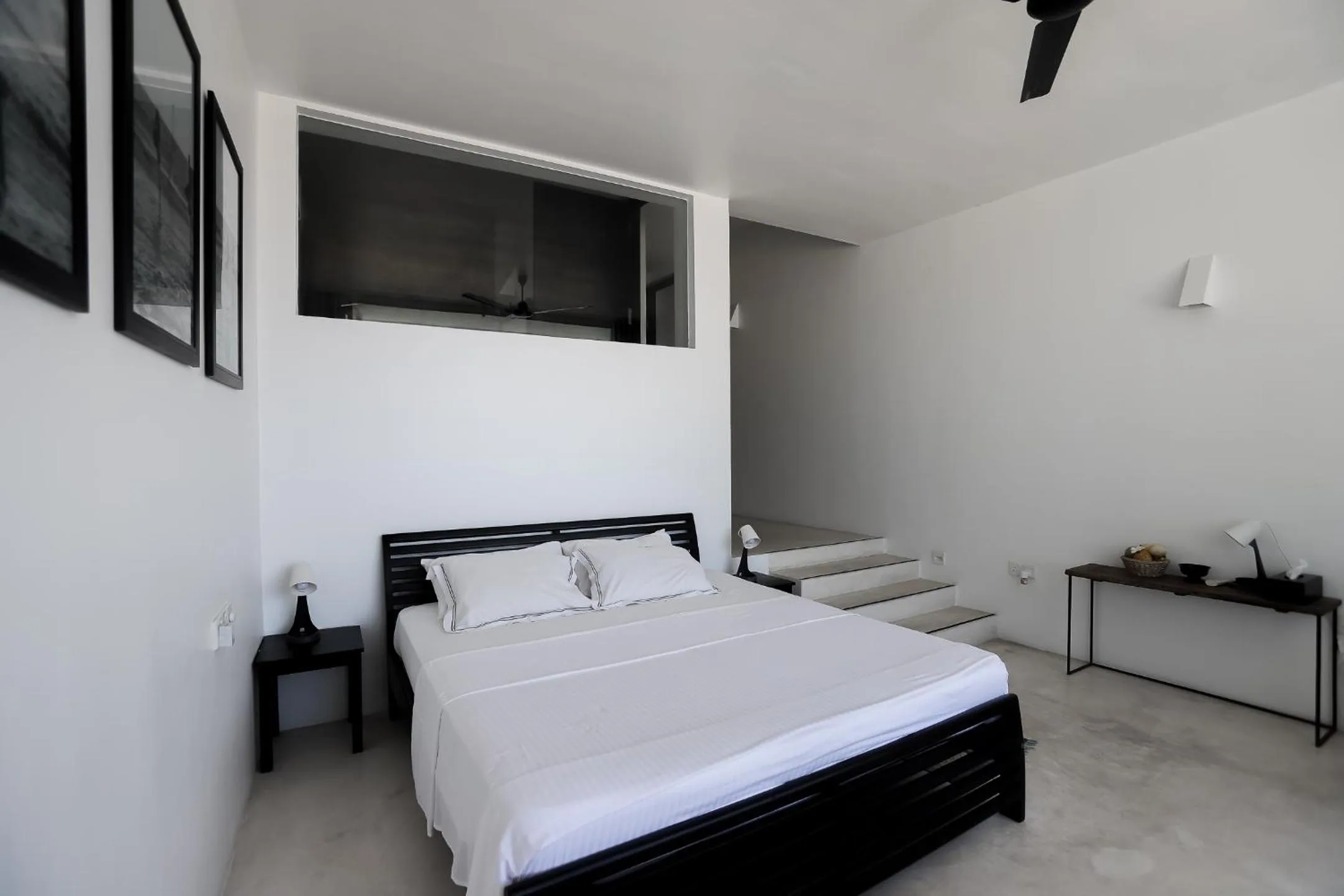 Bed in Bieshu Beach Hive