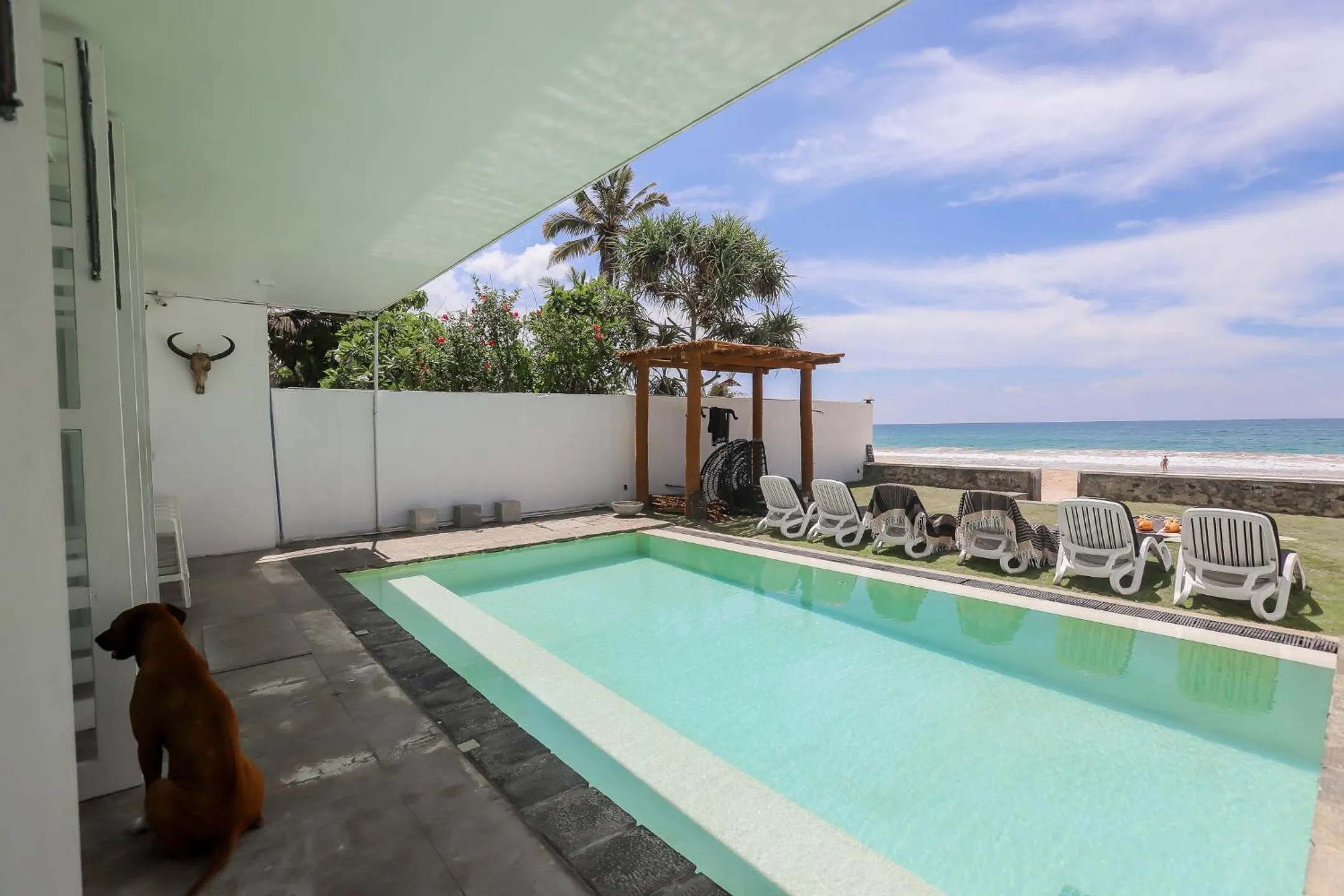 Patio in Bieshu Beach Hive