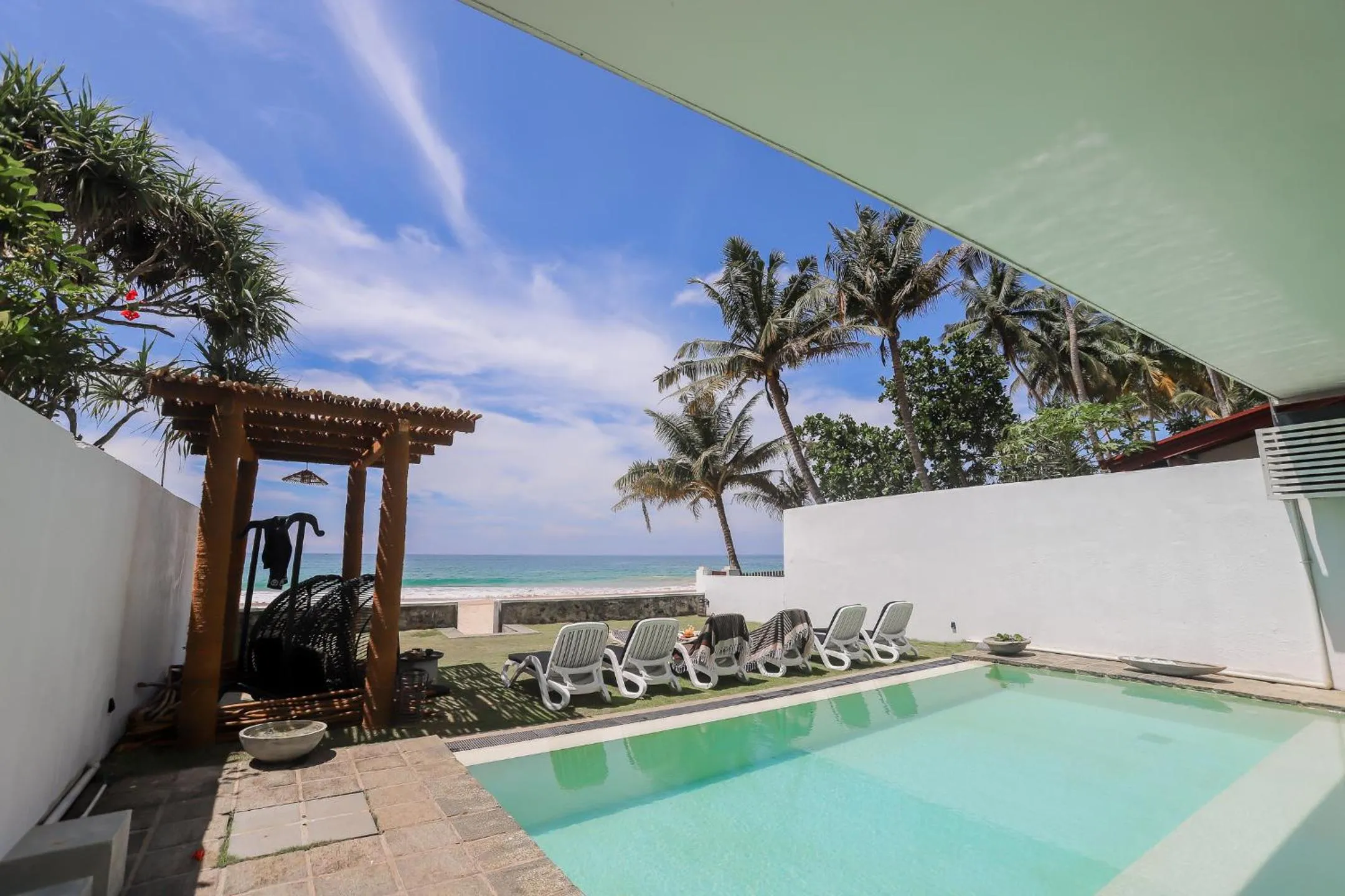 Patio in Bieshu Beach Hive