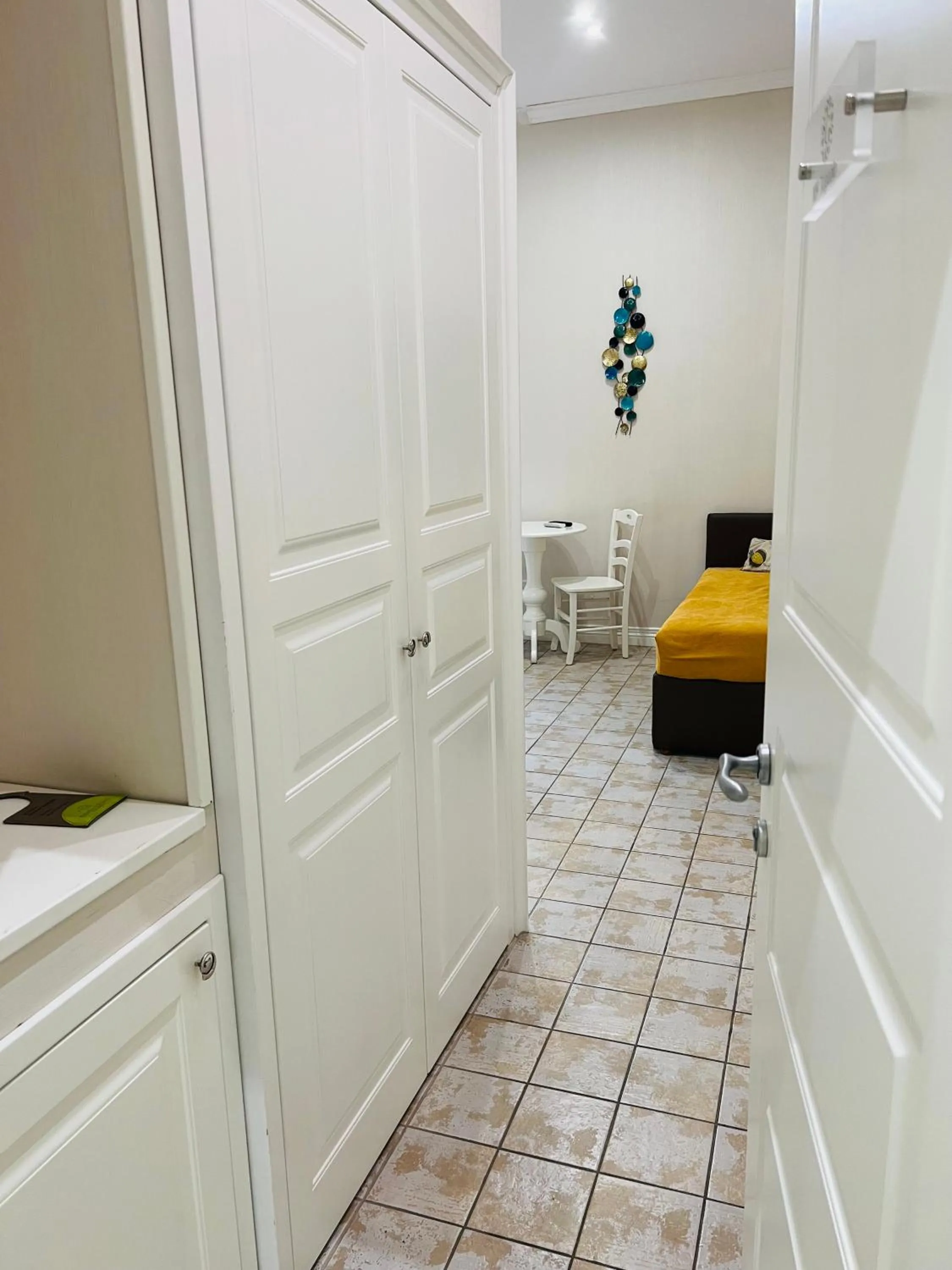 Bed in Certosa Suite