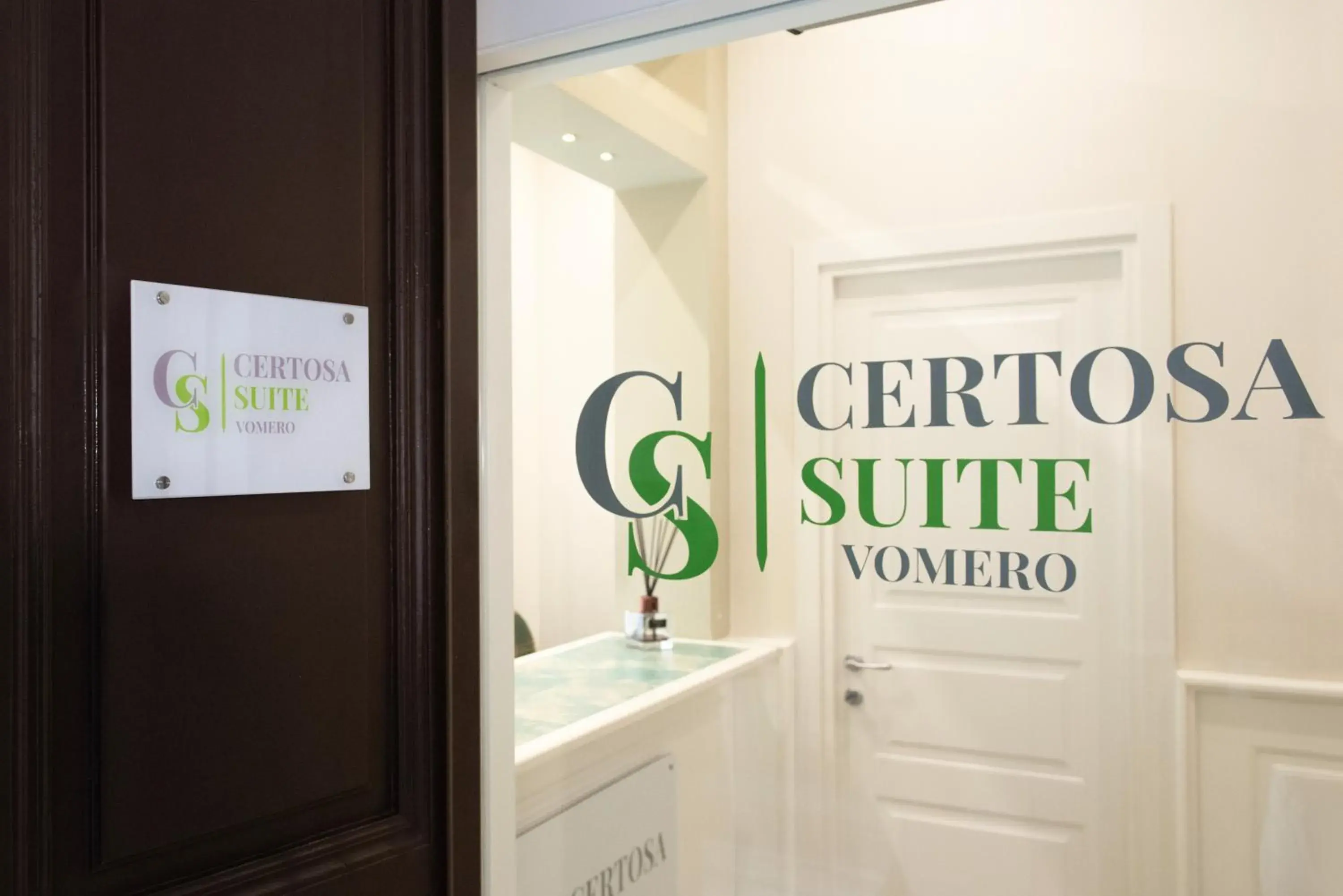 Lobby or reception in Certosa Suite Lobby or reception in Certosa Suite