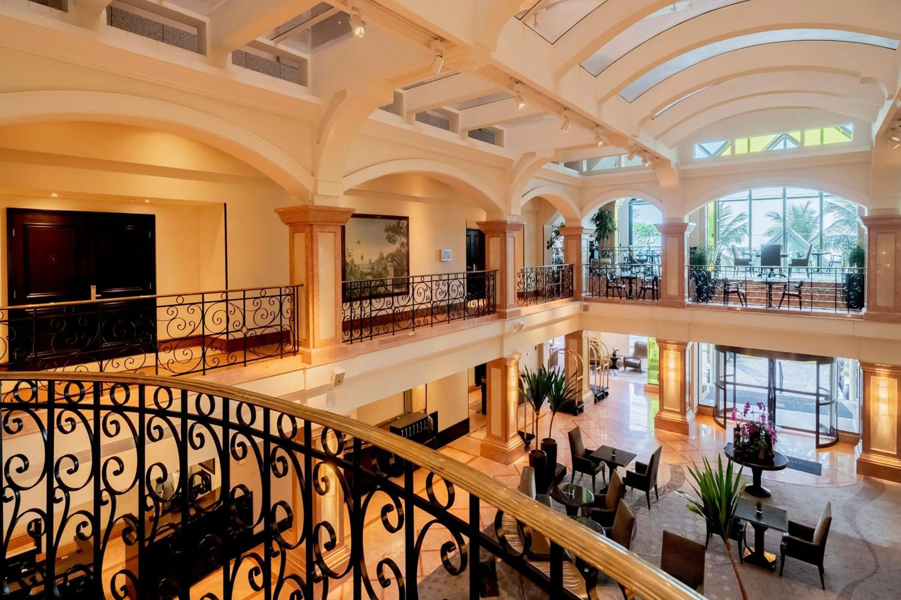 Lobby or reception in JW Marriott Rio de Janeiro