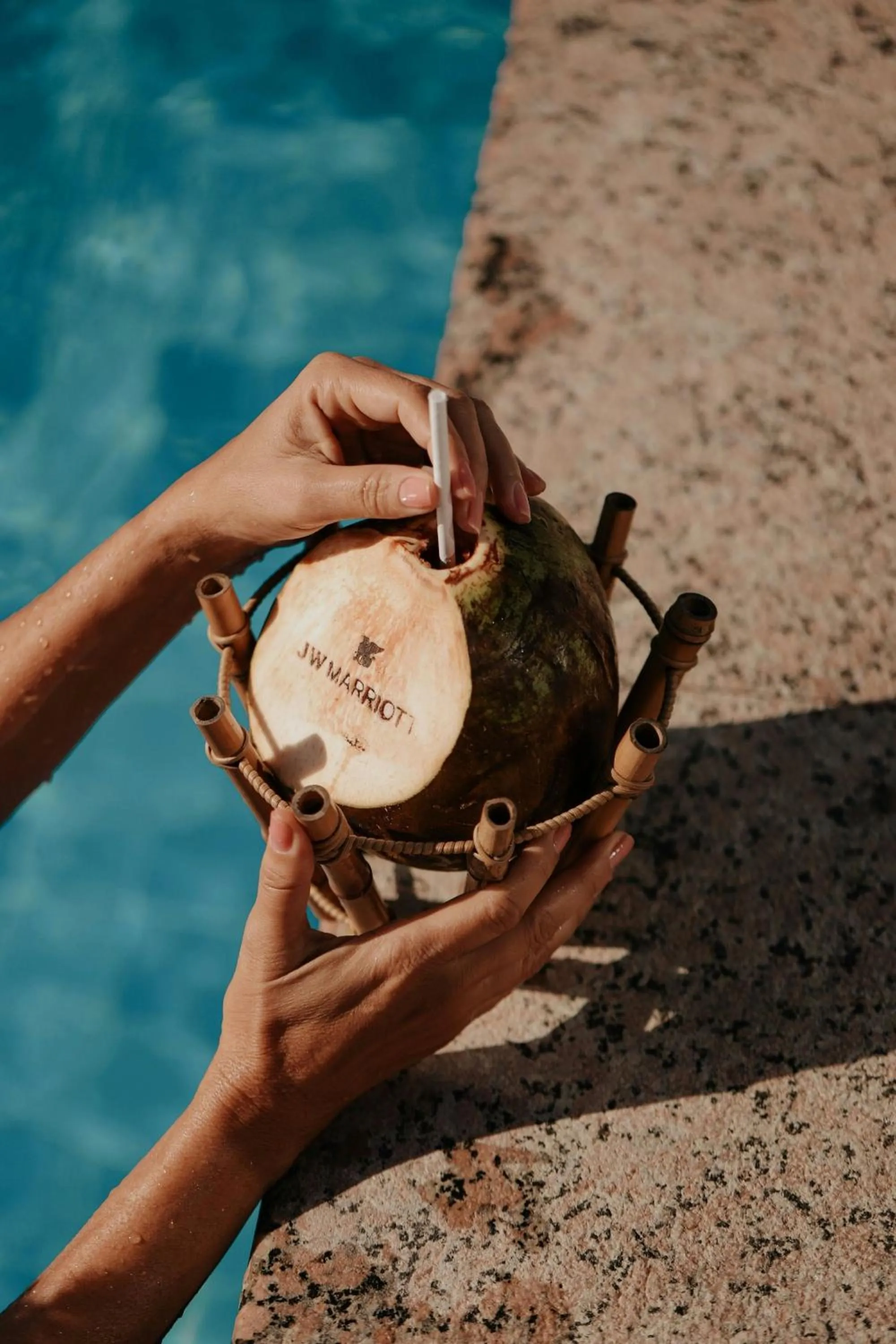 Swimming pool in JW Marriott Rio de Janeiro