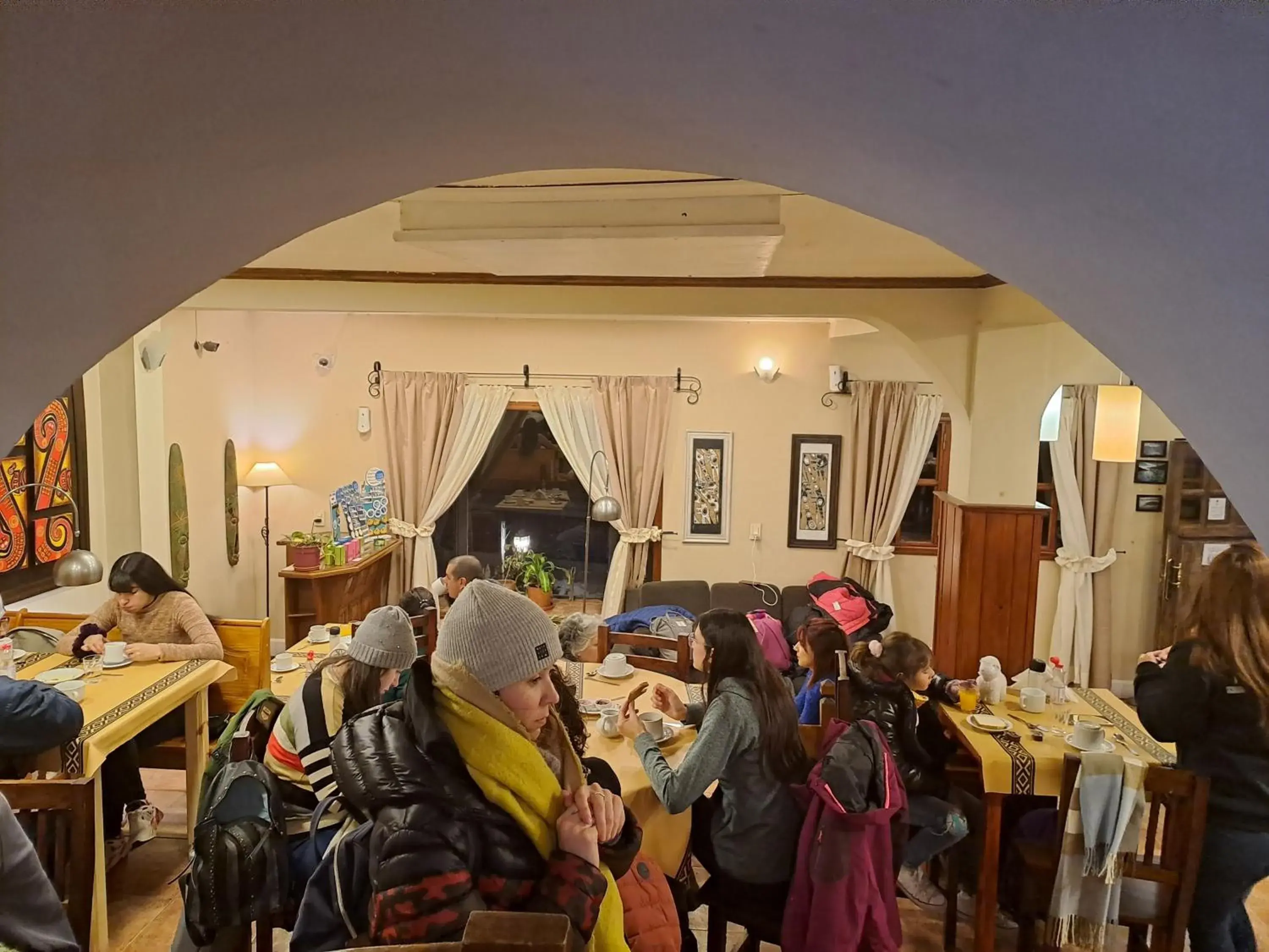 Living room in Hostería Austral Living room in Hostería Austral