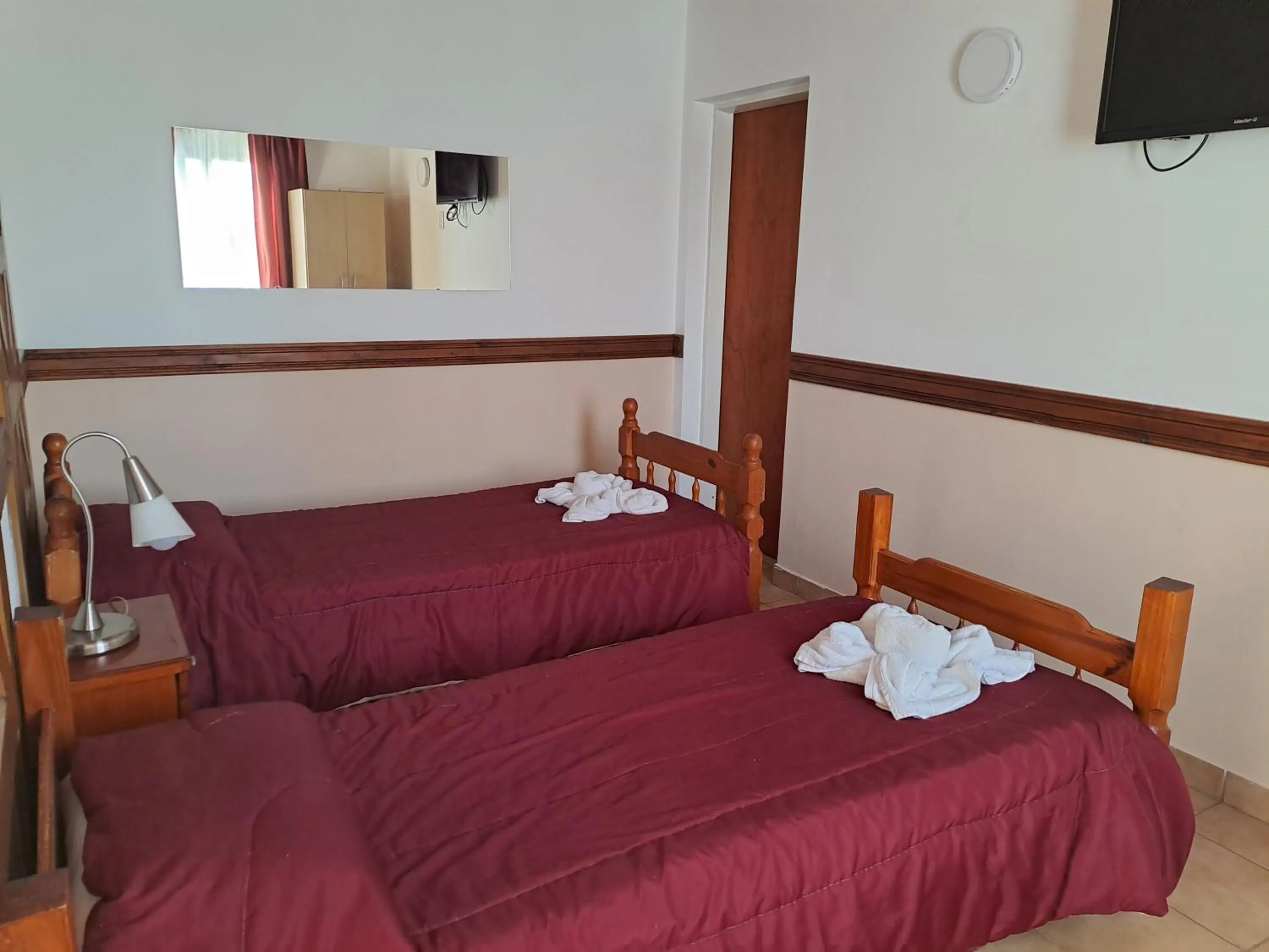 Bed in Hostería Austral