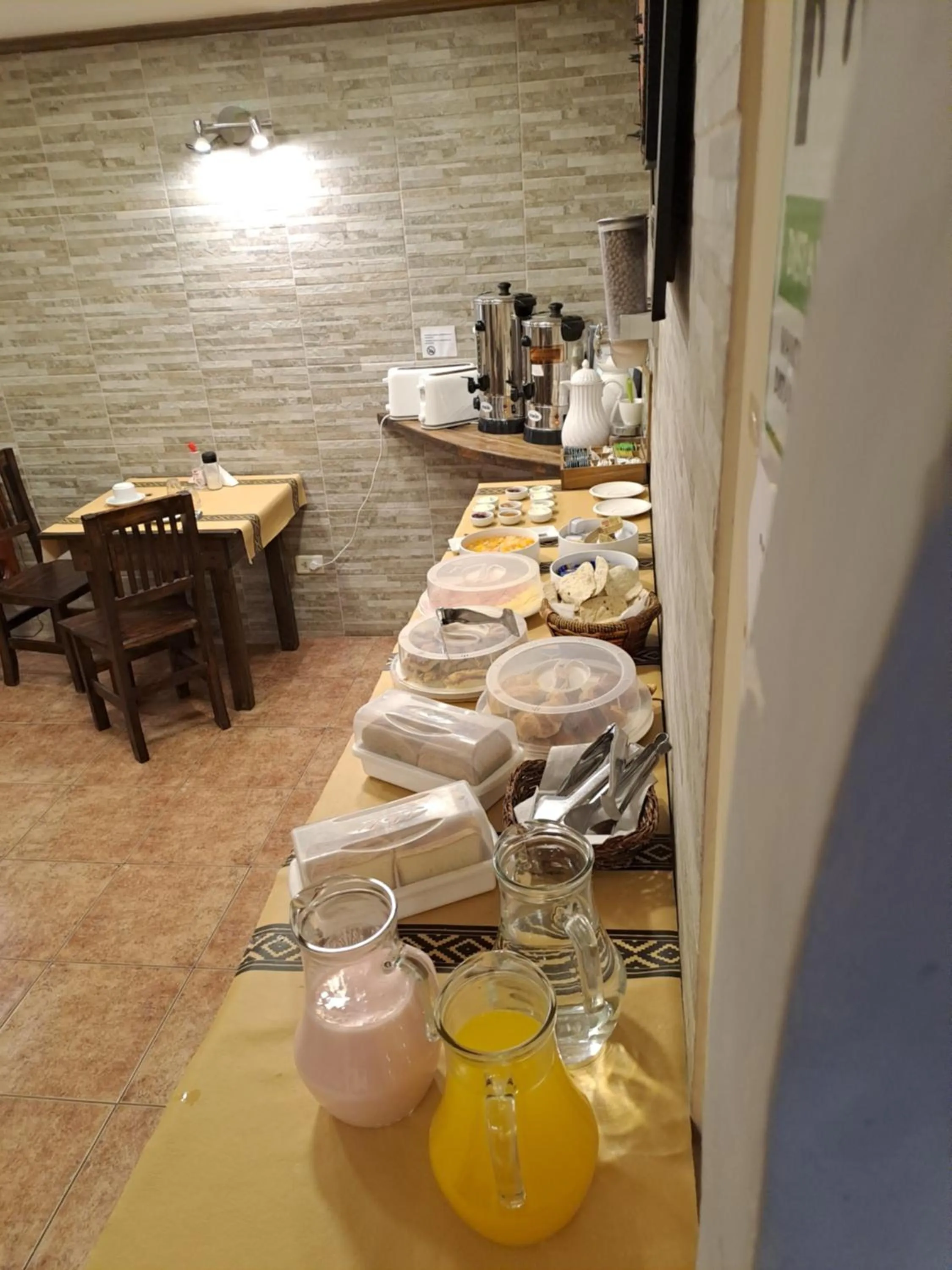 Breakfast in Hostería Austral