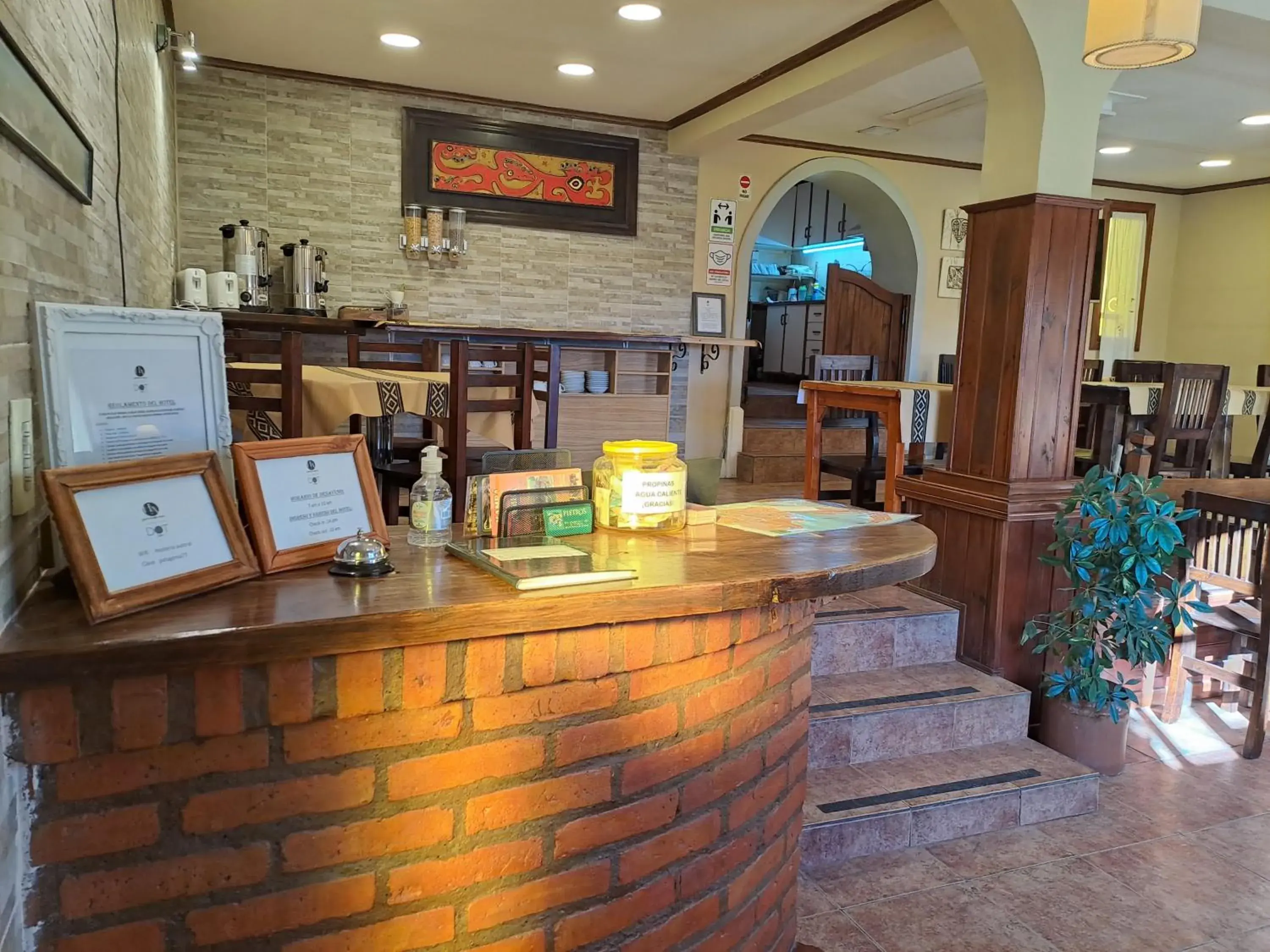 Lobby or reception in Hostería Austral Lobby or reception in Hostería Austral