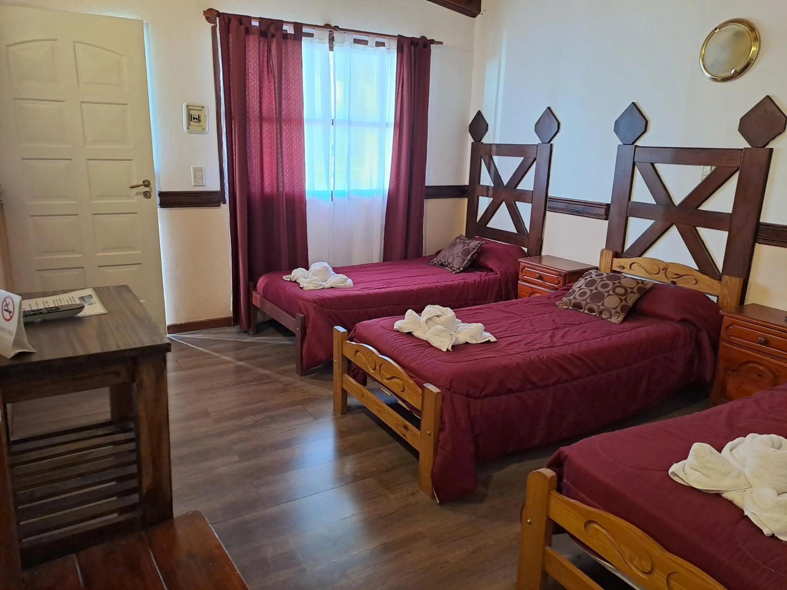 Bed in Hostería Austral