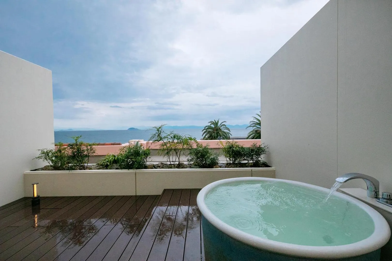 Open Air Bath in MARISSA RESORT sazanseto suo-oshima